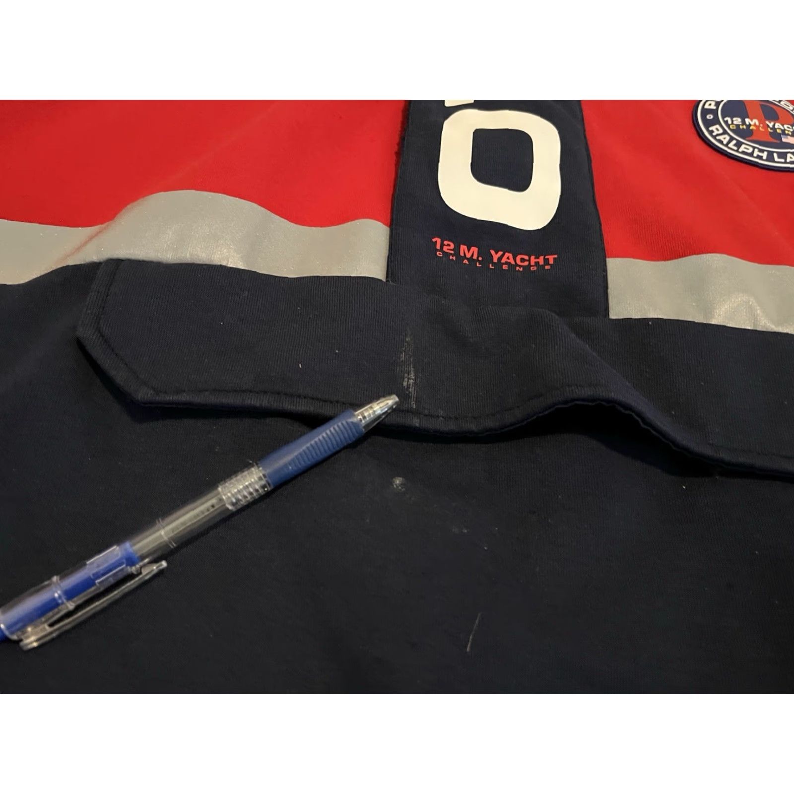 Polo Ralph Lauren Polo Ralph Lauren Polo Sport Yacht Challenge Hybrid Hoodie Jacket Mens M Red Nautical 90s Size US M / EU 48-50 / 2 - 4 Thumbnail