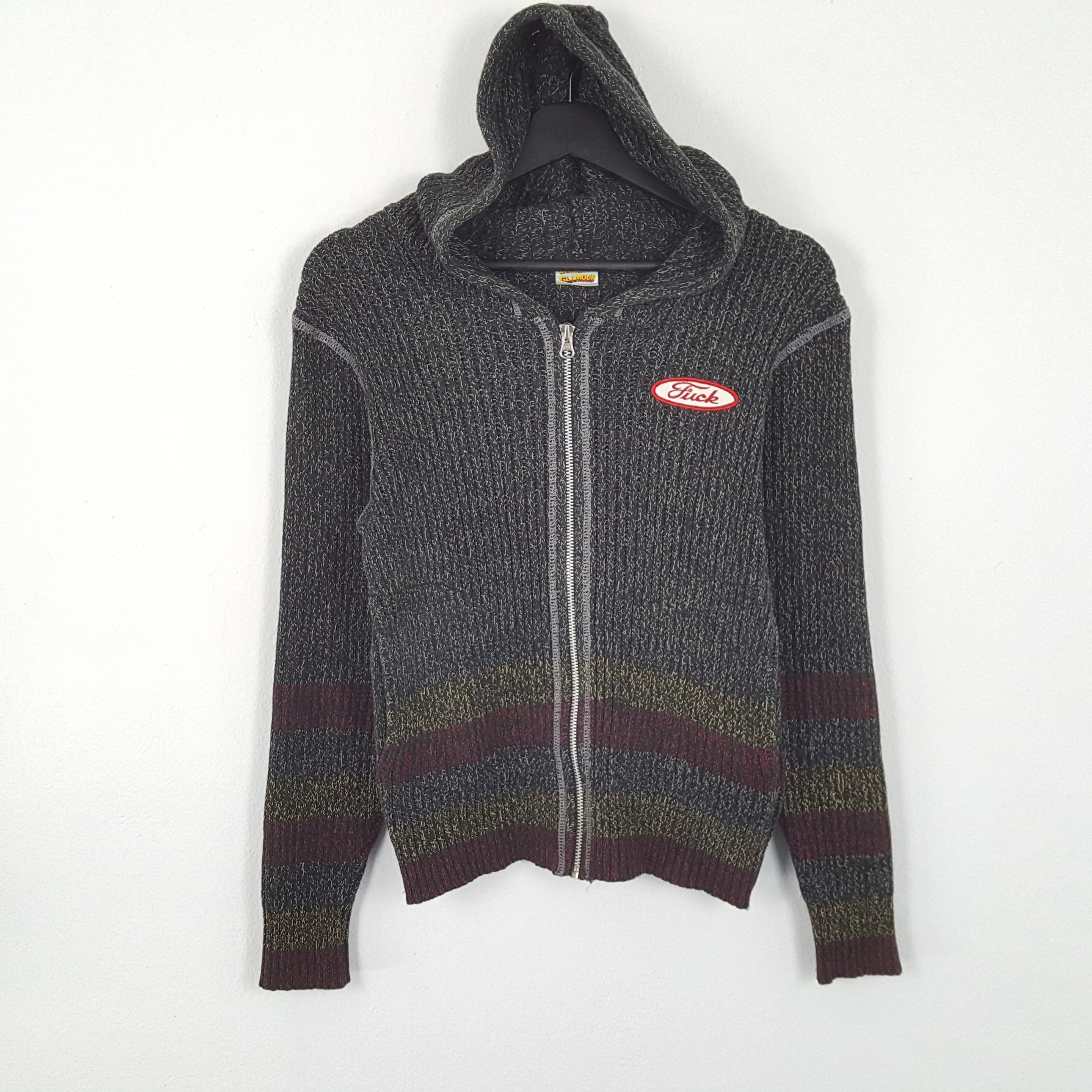 Hysteric Glamour × Japanese Brand × Vintage HYSTERIC GLAMOUR Streetwear Custom Art Zipper Hoodies Size XXS / US 00 / IT 34 - 3 Thumbnail