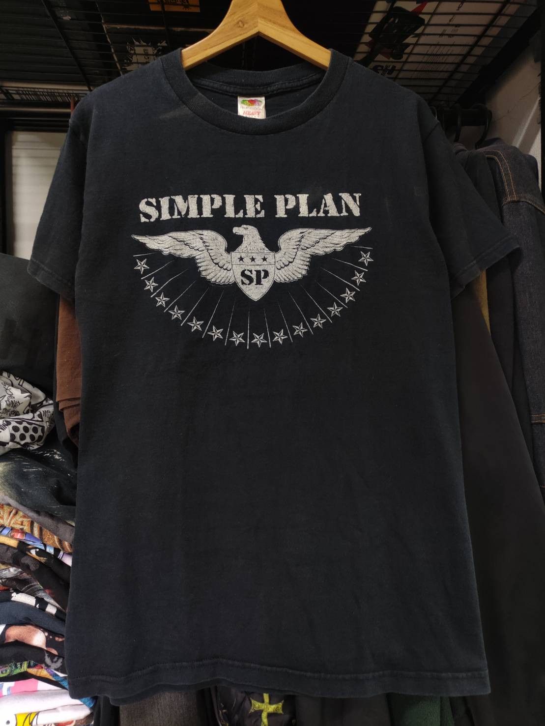 Band Tees Vtg 00's Simple Plan Band T-Shirt Size US M / EU 48-50 / 2 - 2 Thumbnail