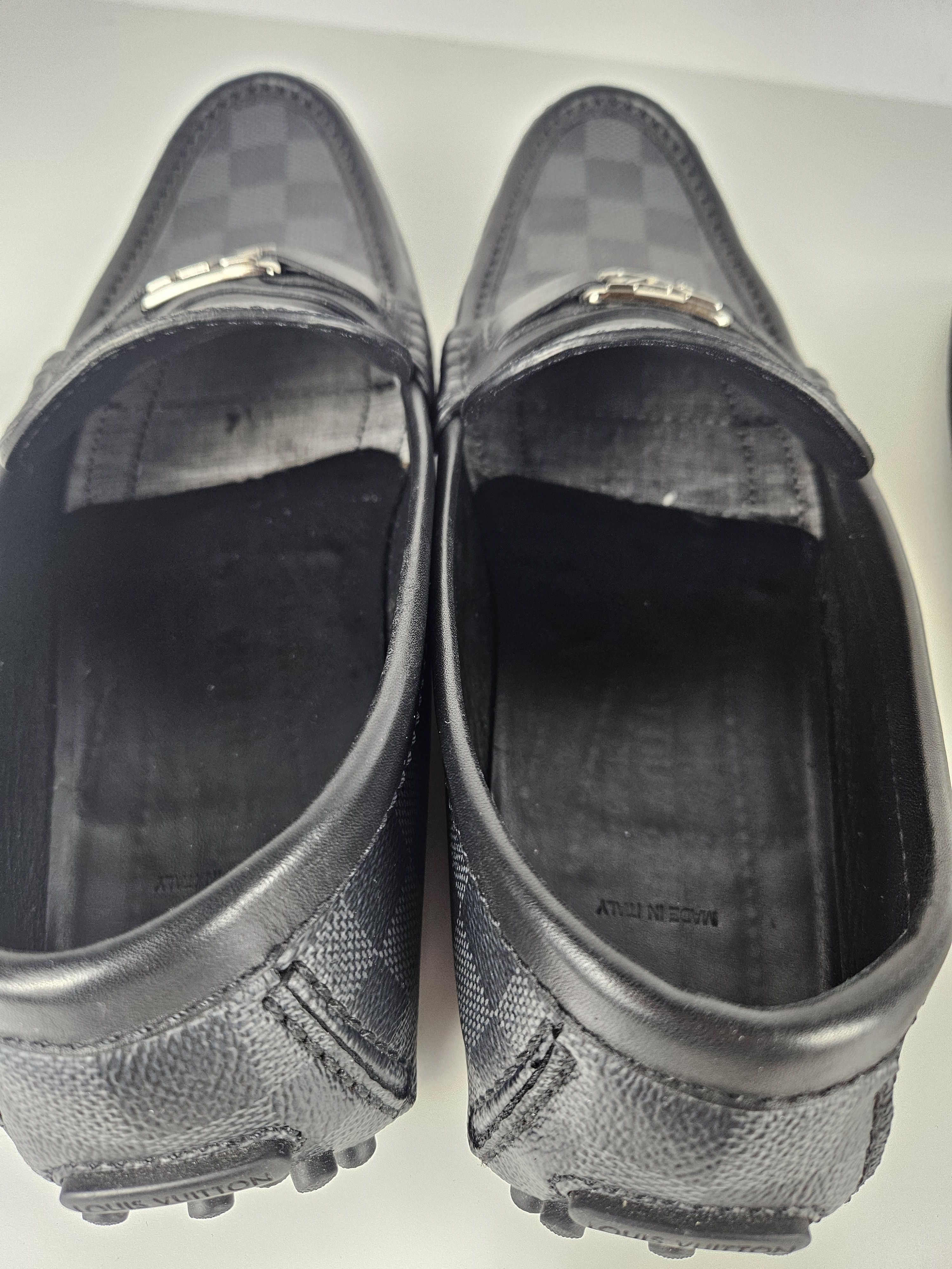 Louis Vuitton Louis Vuitton hockenheim moccasin damier graphite lv buckle Size US 9.5 / EU 42-43 - 18 Thumbnail