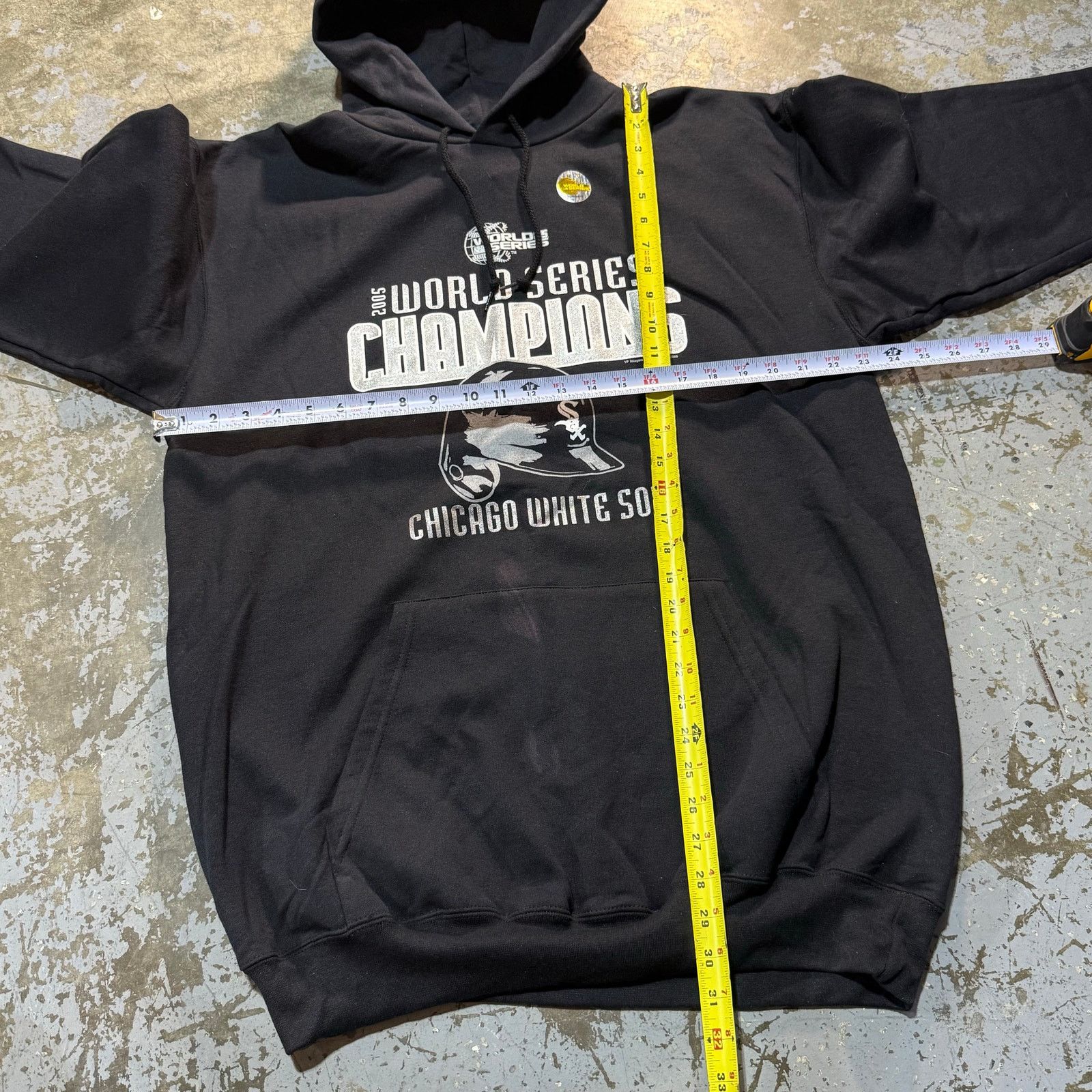 Vintage 2005 Deadstock White Sox World Series Champions Hoodie Size US L / EU 52-54 / 3 - 6 Thumbnail