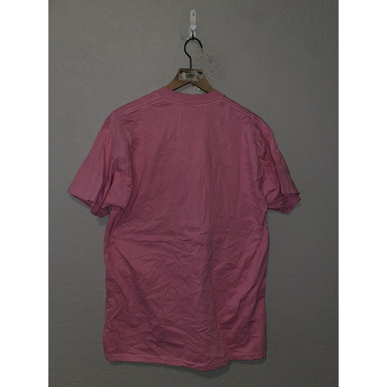 Jerzees Vintage Montana Pink Shirt Flower Wildflower Tee VTG 90s L Size US L / EU 52-54 / 3 - 6 Thumbnail