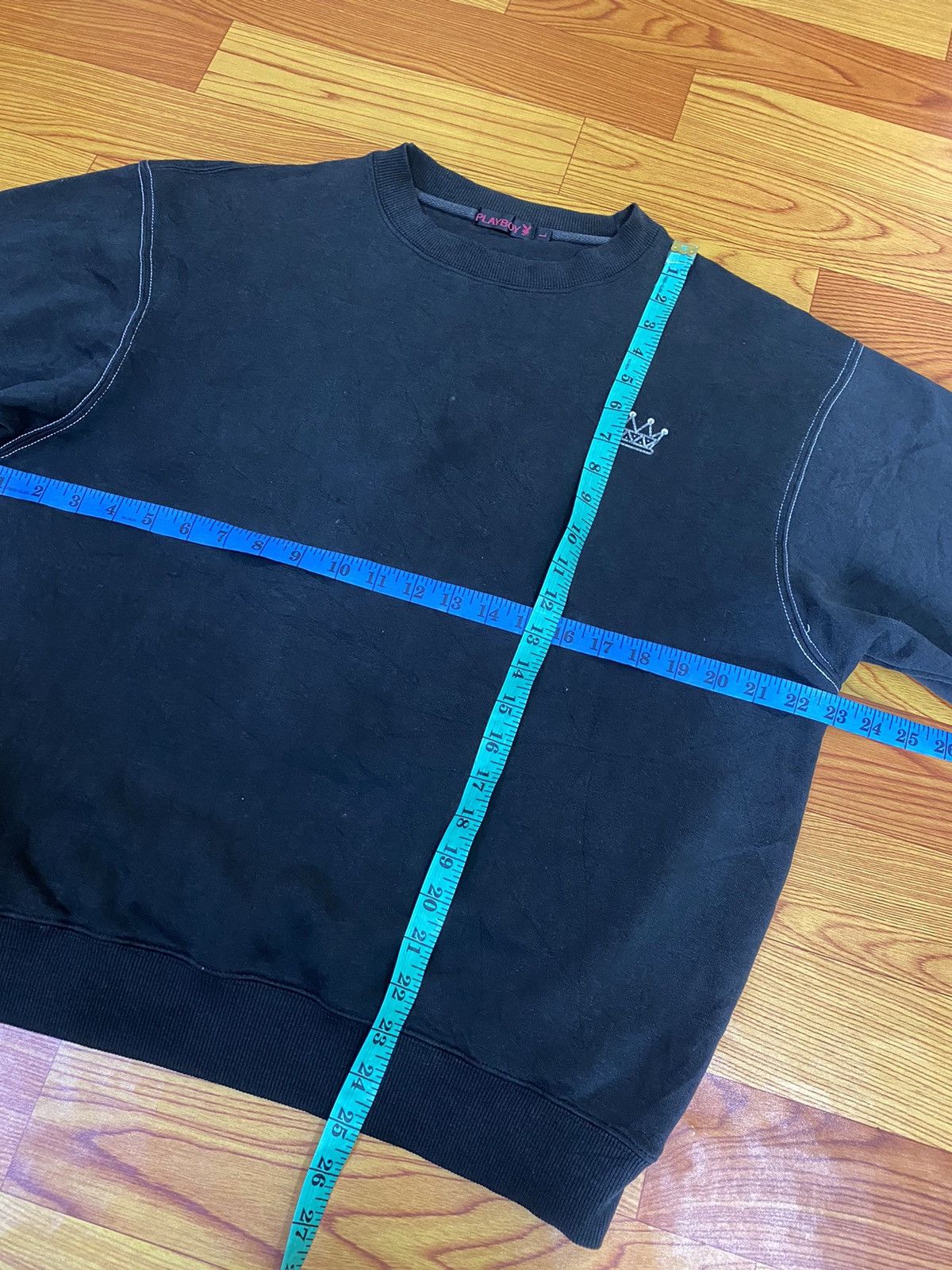 Playboy × Vintage Vintage Playboy Back Logo Embroidery Sweatshirt Size US L / EU 52-54 / 3 - 10 Thumbnail