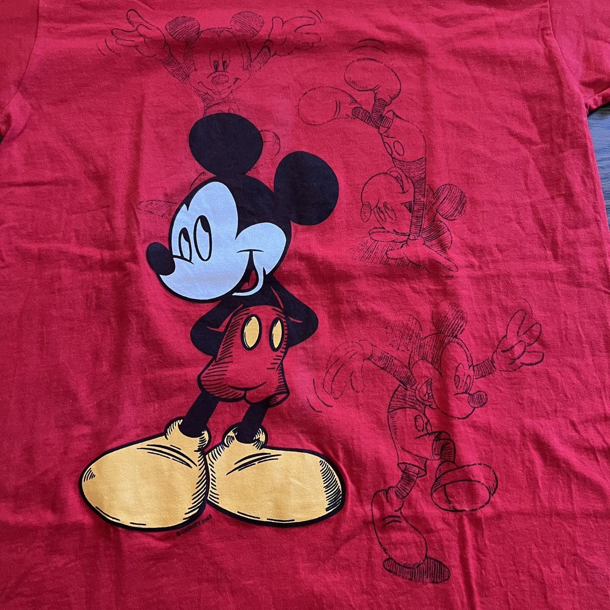 Disney Vintage 90s Disney Mickey Mouse Jerry Leigh shirt Size US L / EU 52-54 / 3 - 2 Thumbnail