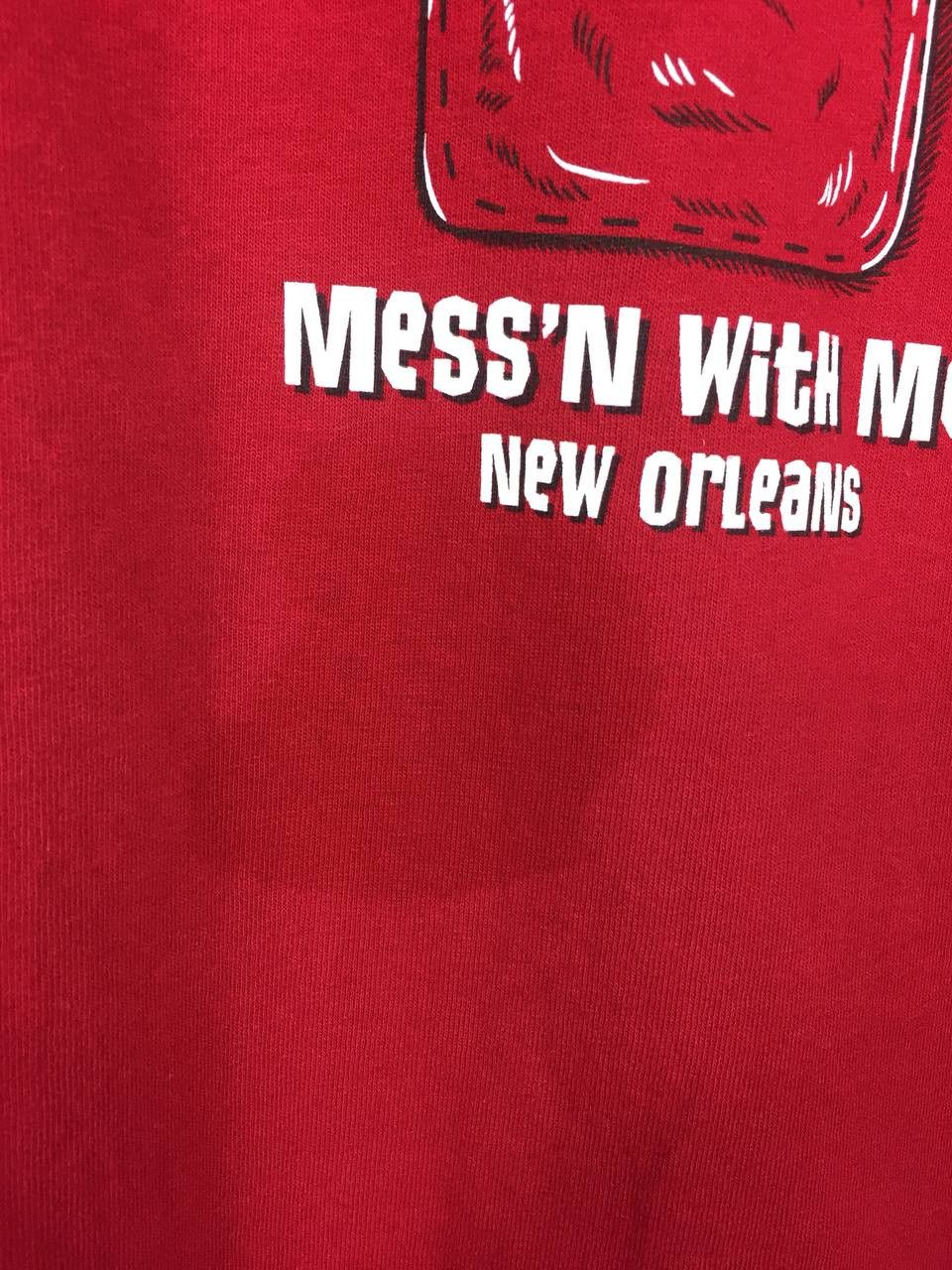 Gildan × Vintage New Orleans Voodoo Doll Mess'n With Me Graphic Tee Size US M / EU 48-50 / 2 - 8 Thumbnail