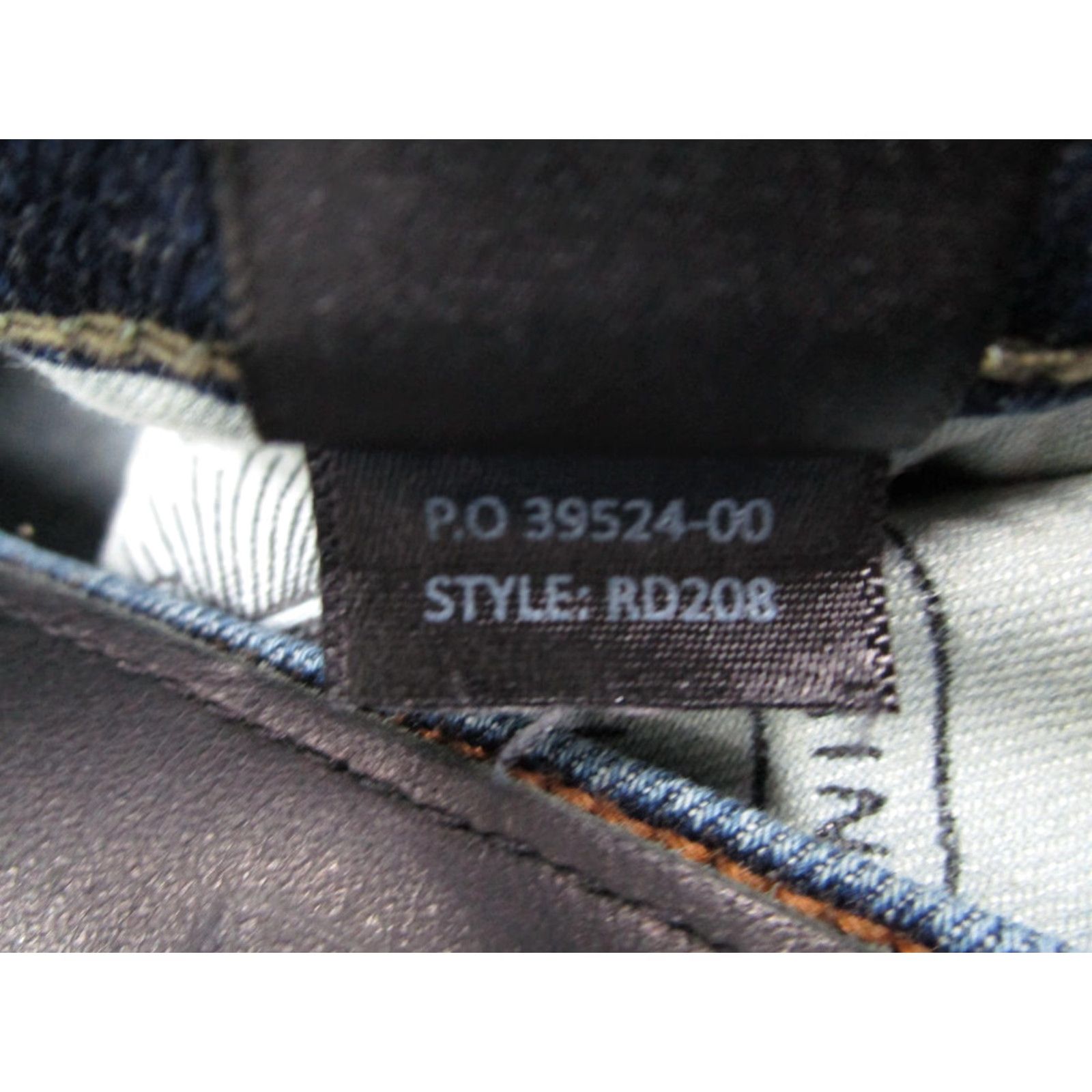 Roark Roark Jeans Mens 34 Blue Standard Slim Fit Hwy 133 Denim Workwear Hemp 34x32 Size US 34 / EU 50 - 5 Thumbnail