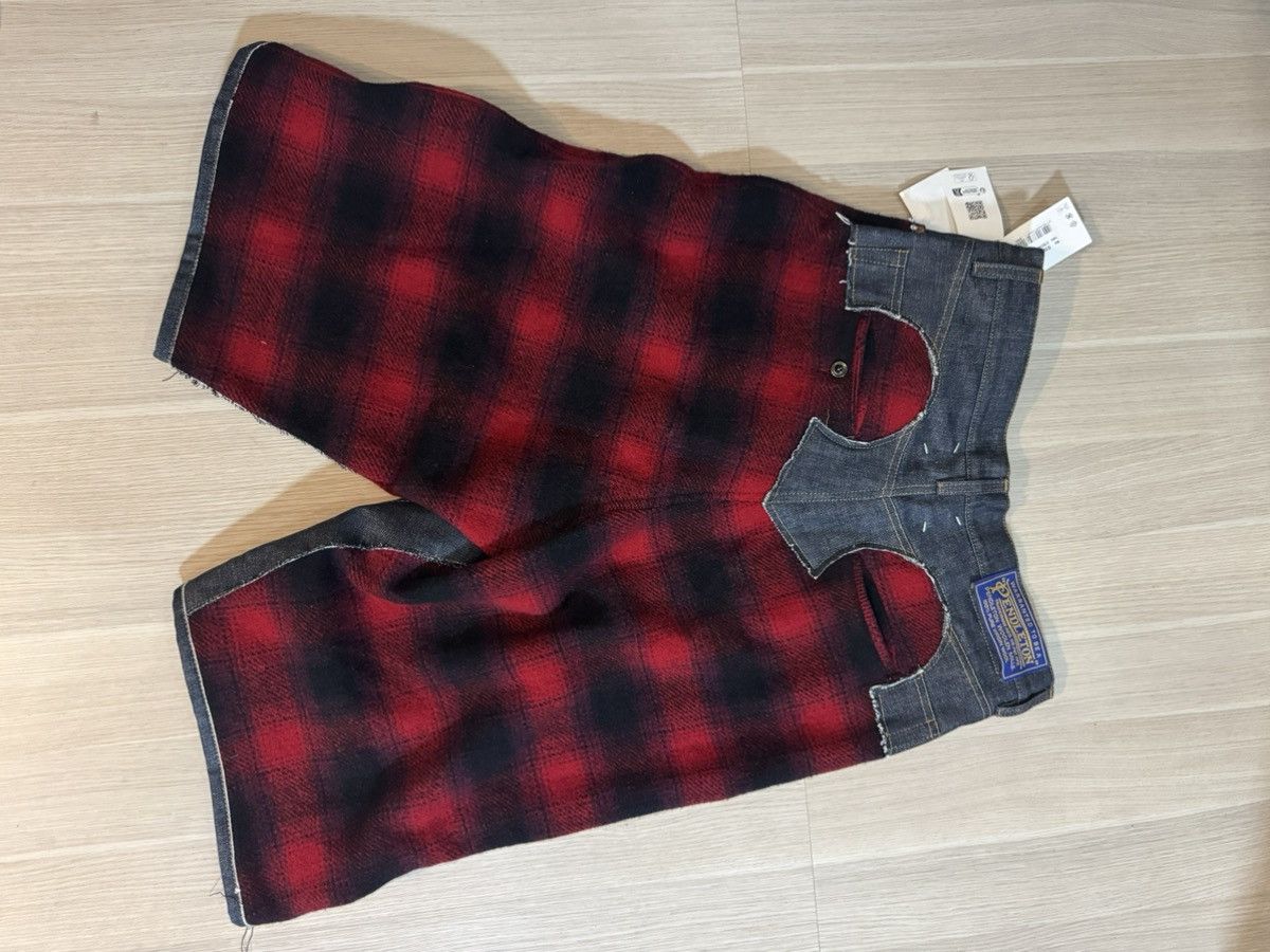Maison Margiela × Pendleton MAISON MARGIELA Pendleton Flannel Denim Shorts Size US 36 / EU 52 - 8 Thumbnail