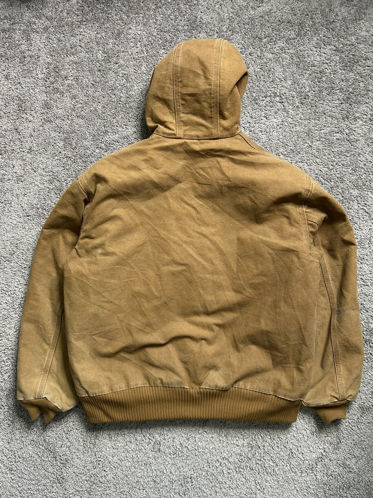 Carhartt Vintage Y2K Carhartt Arctic Jacket Hooded Camel Lined Work Size US L / EU 52-54 / 3 - 7 Thumbnail