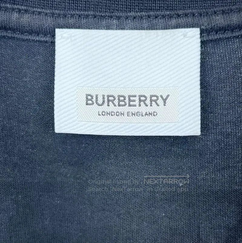 Burberry Burberry Black Cotton Men's T-Shirt. Size US M / EU 48-50 / 2 - 3 Thumbnail