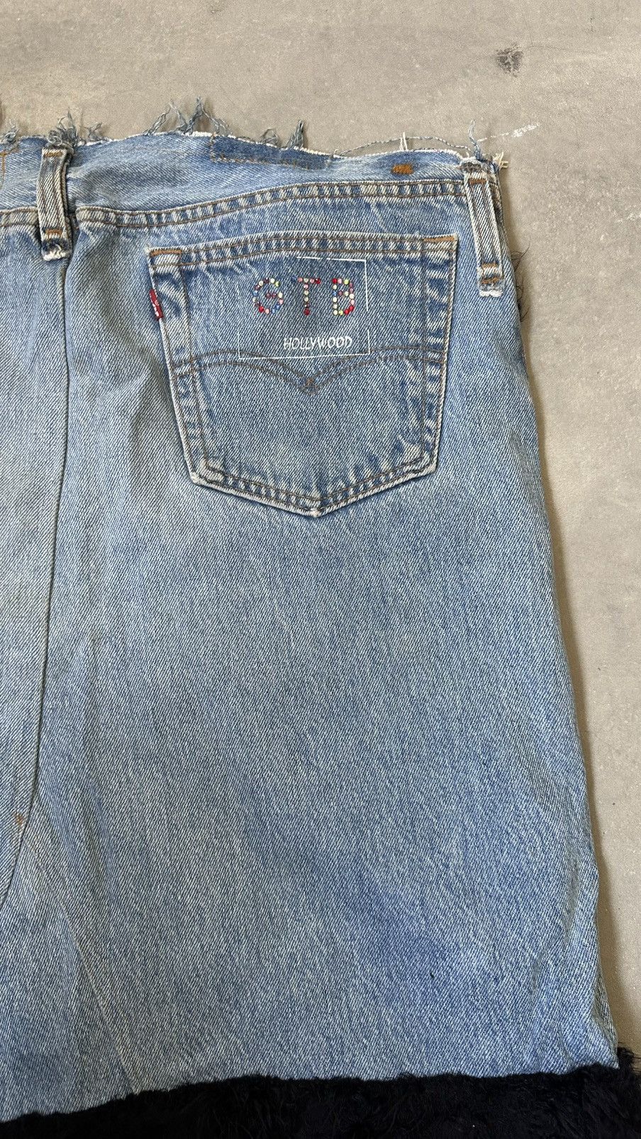 Vintage VINTAGE J BUSH HOLLYWOOD SHERPA SKIRT Size 28" / US 6 / IT 42 - 8 Thumbnail