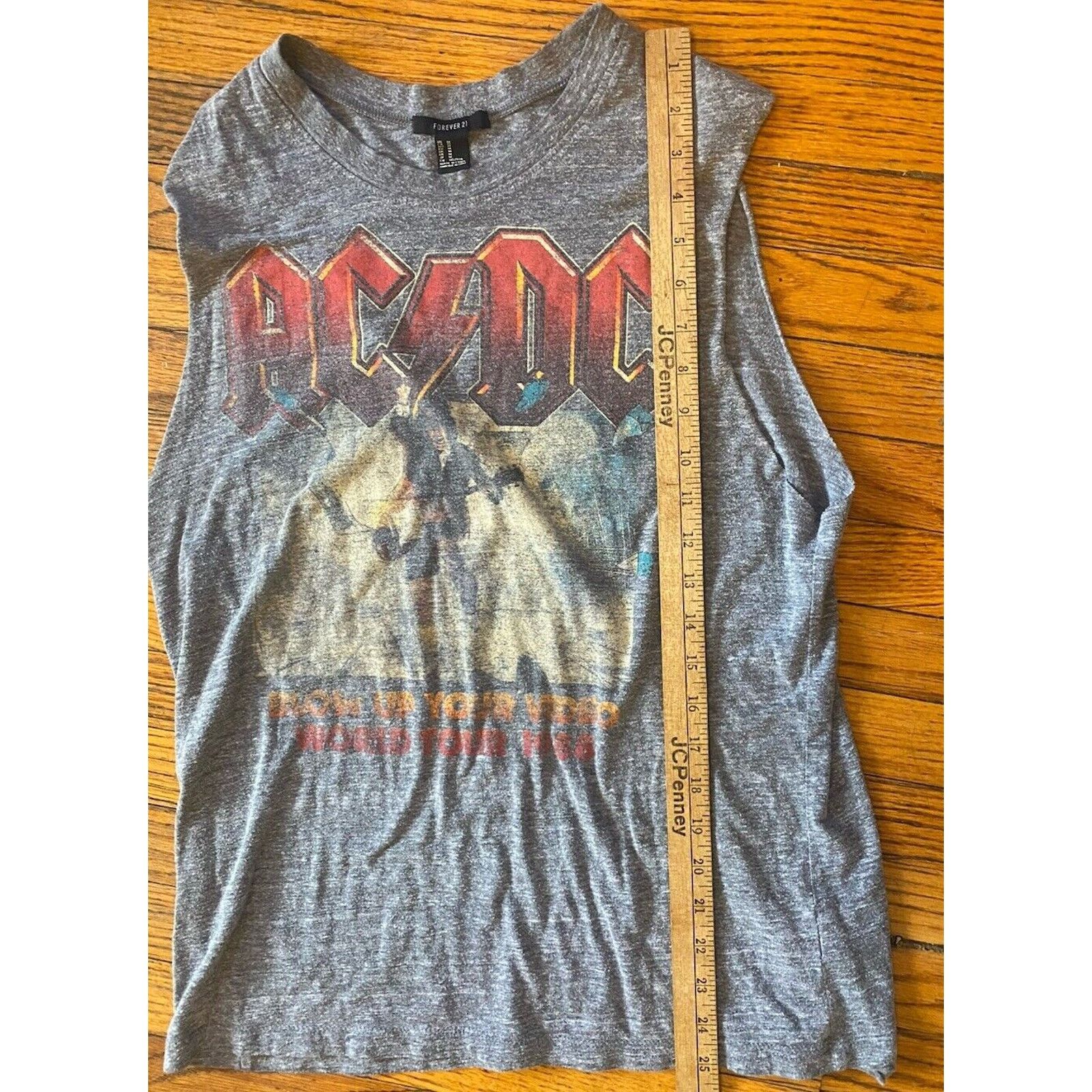 Forever 21 AC/DC Tour 1988 Forever 21 Graphic Muscle Tee Women’s M Size M / US 6-8 / IT 42-44 - 6 Thumbnail