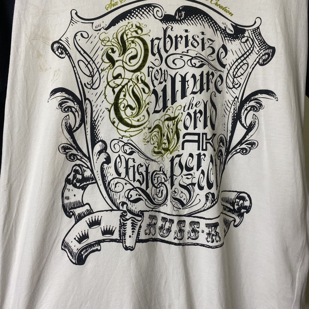 If Six Was Nine × Japanese Brand × Seditionaries Russ K Seditionaries Poem Cyber Gothic Punk Grunge LS Tee Size US S / EU 44-46 / 1 - 2 Thumbnail