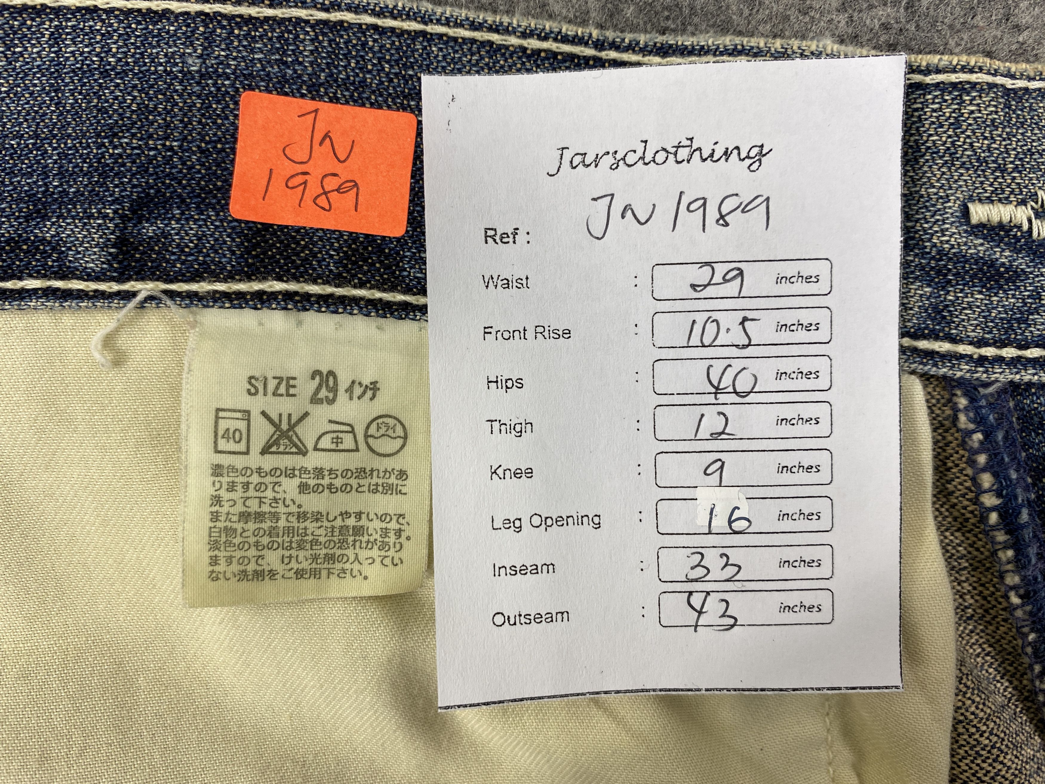 Levi's Faded Blue Vintage Levi's 503 Jeans 29x33 Denim -JN1989 Size US 29 - 8 Thumbnail