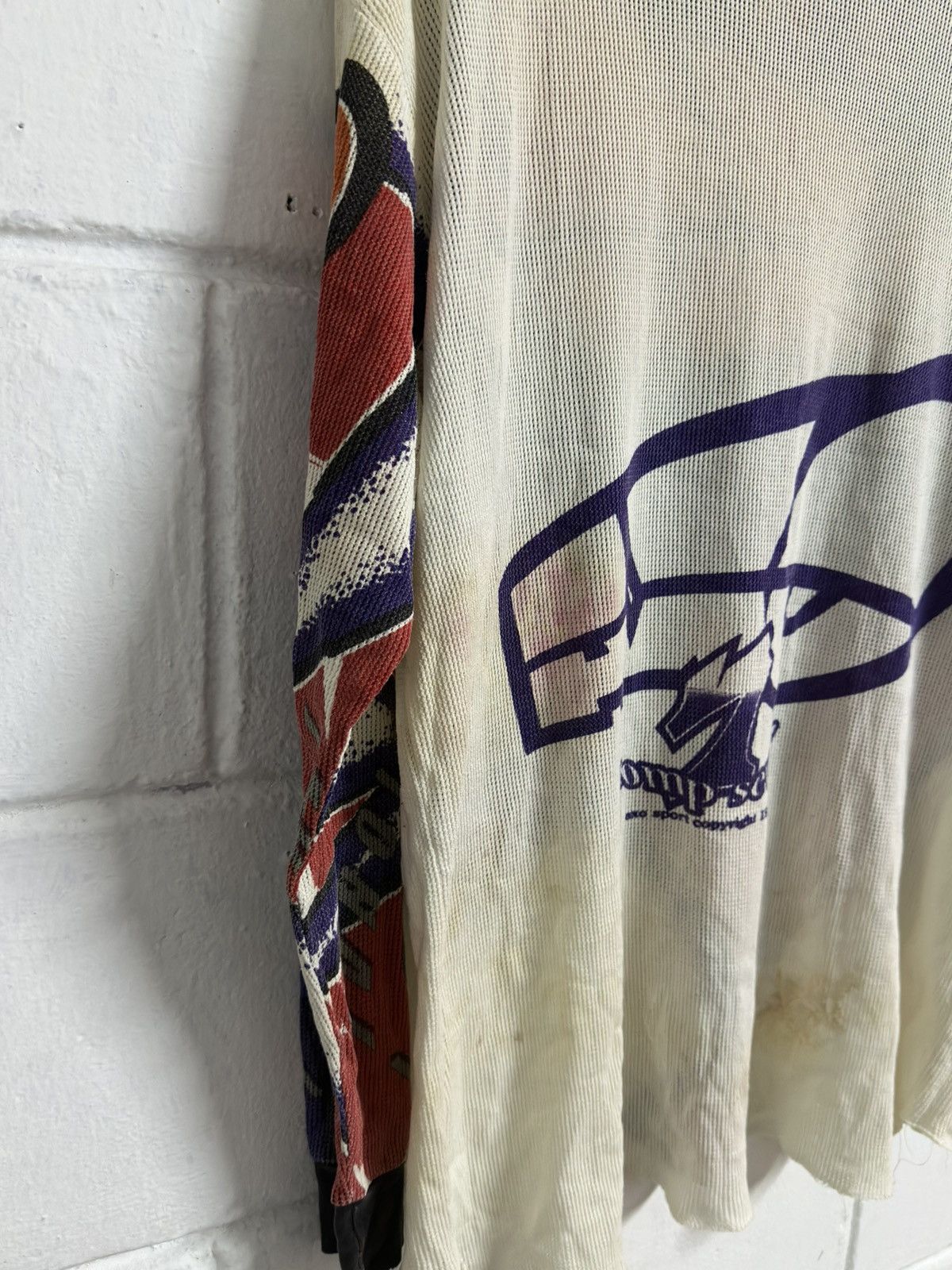 Vintage Vintage-1995 Axo Power Sport Motocross L/S Thermal Shirt Size US XL / EU 56 / 4 - 17 Thumbnail