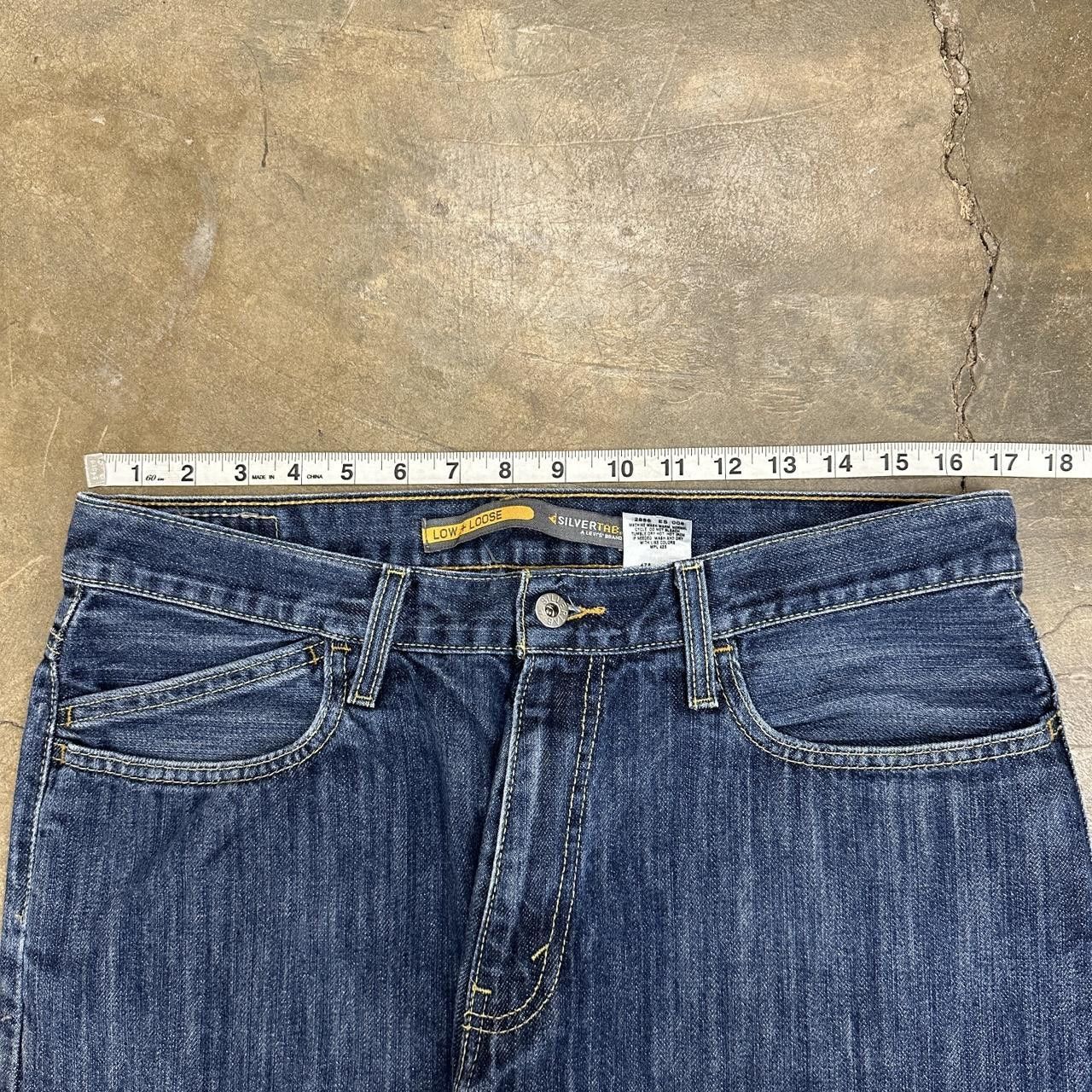 Levi's Y2K Levi’s Silver Tab Faded Blue Jeans 36 x 31 Size US 36 / EU 52 - 4 Thumbnail