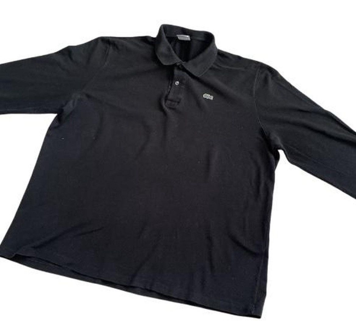 Lacoste Vintage Lacoste Longsleeve Polo Size US XL / EU 56 / 4 - 1 Thumbnail