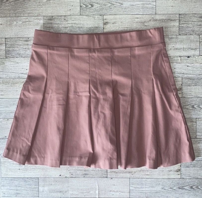 Other Wearever, Blush, Dusty Rose, Box Pleated, Mini Skirt Size 28" / US 6 / IT 42 - 2 Thumbnail