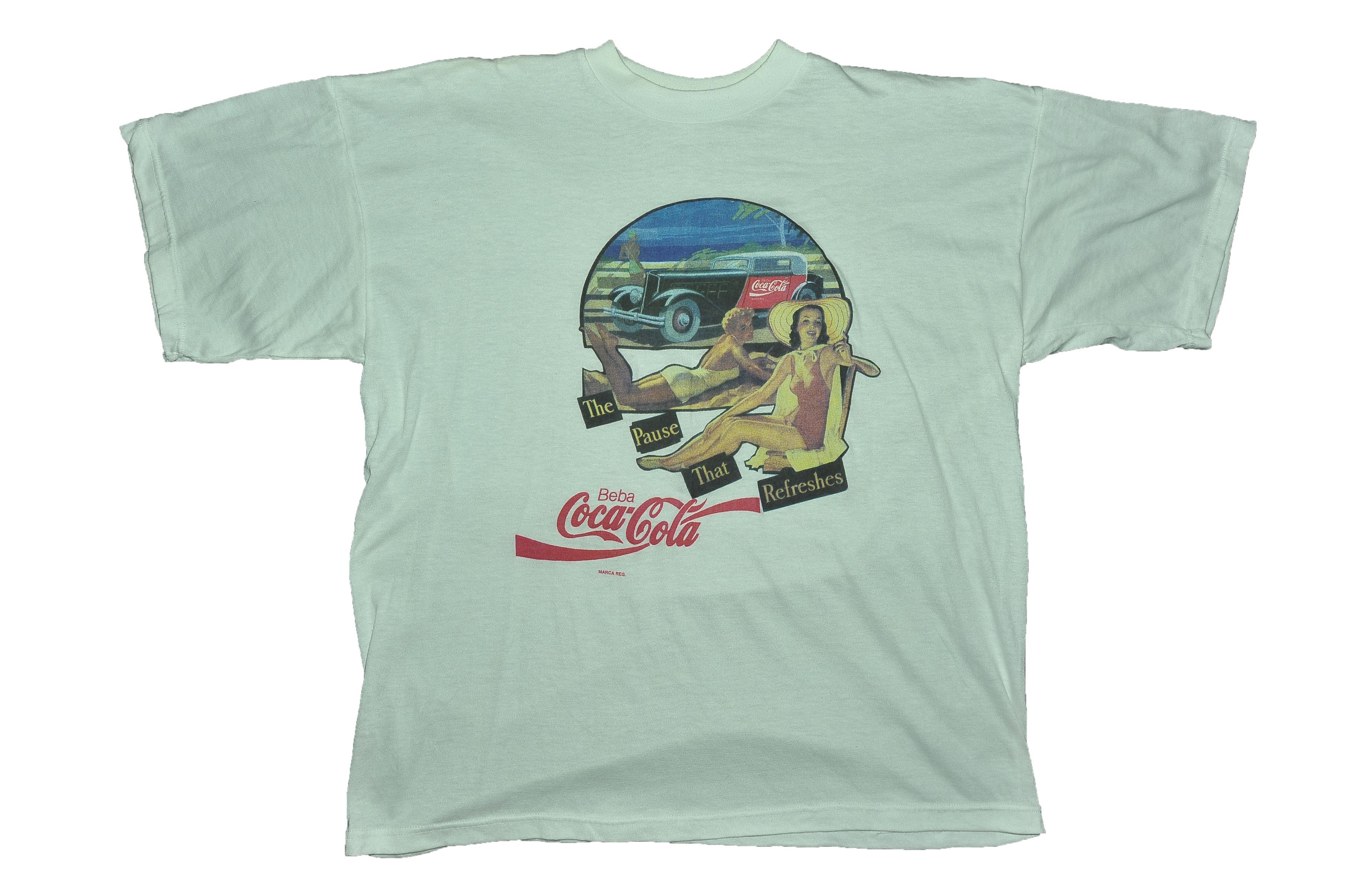 Vintage Vintage Beba Coca Cola T-shirt Size US XL / EU 56 / 4 - 1 Thumbnail