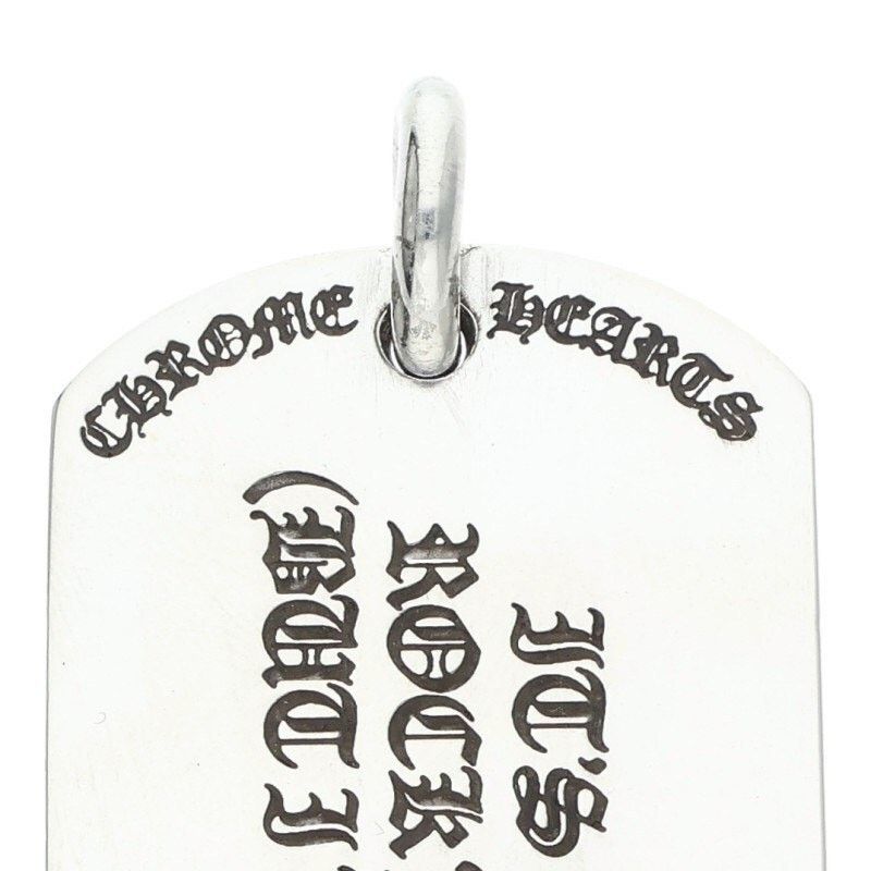 Chrome Hearts Chrome Hearts Dog Tag Necklace Silver Size ONE SIZE - 3 Thumbnail