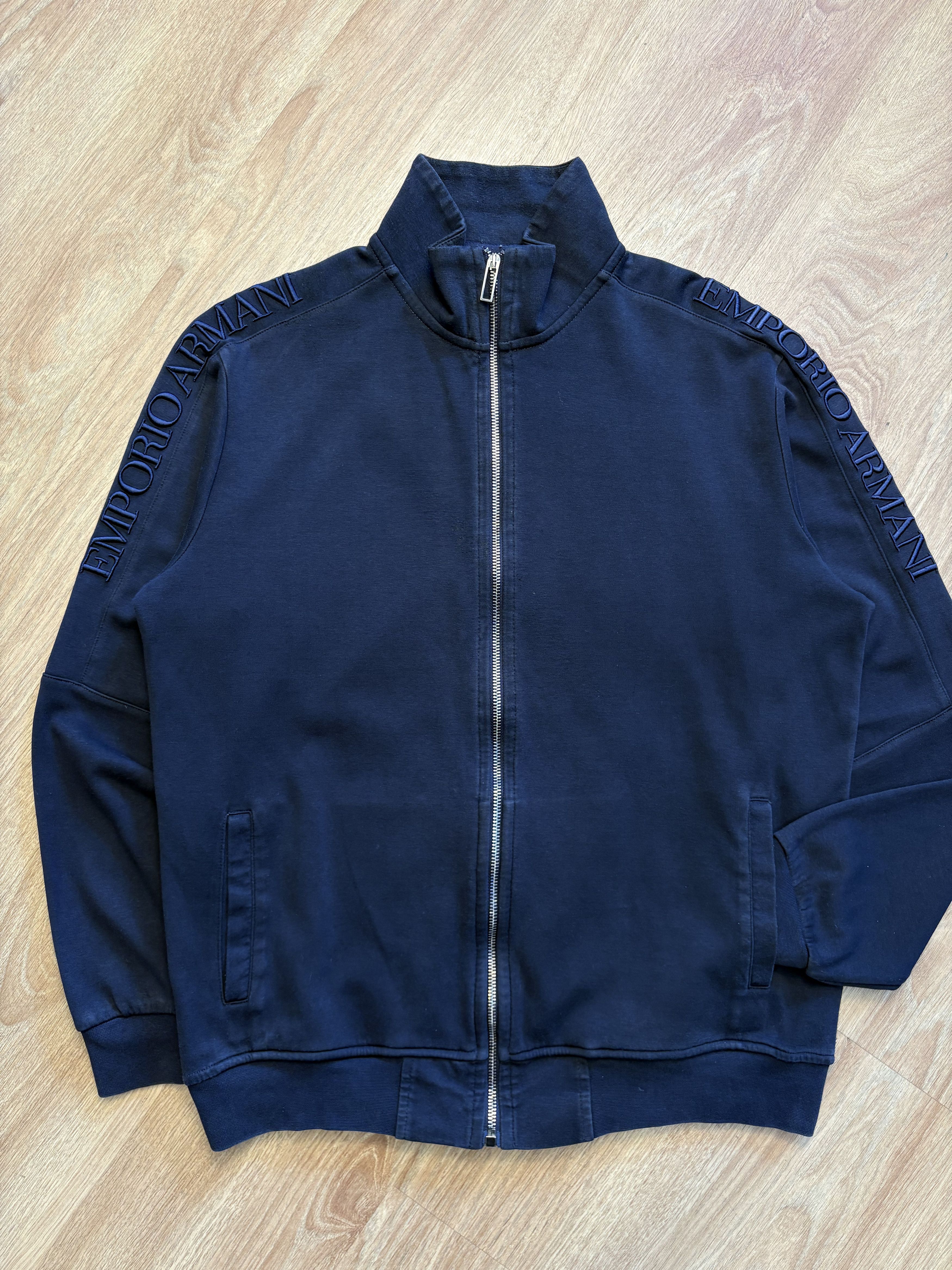 Emporio Armani × Giorgio Armani 2000s Emporio Armani Zip Croped