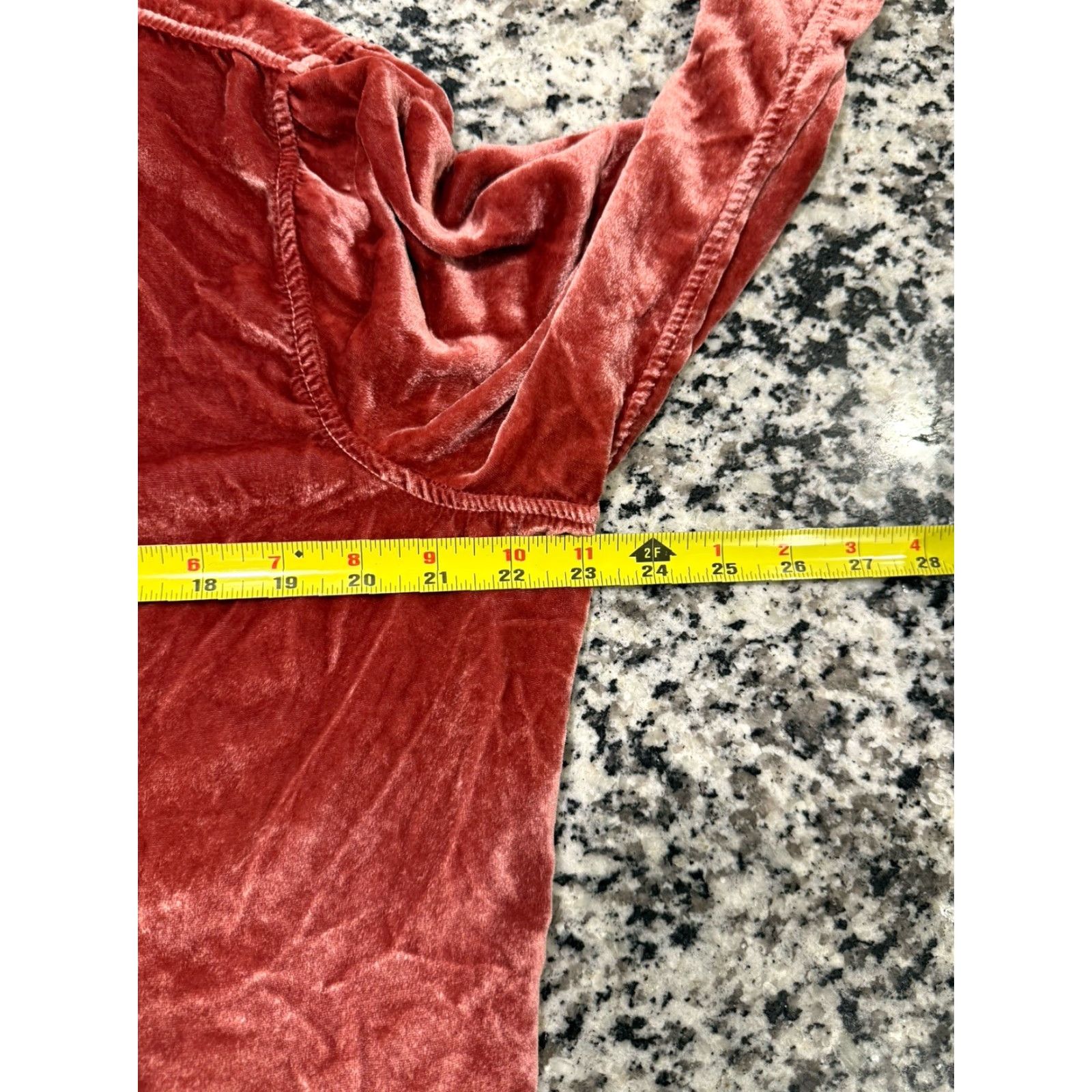 Vintage CP Shades Garnet Hill Romy Velvet Shirt Women's Large Button Up Silk Viscose Burnt Orange Velvet 90s Retro Blouse Size L / US 10 / IT 46 - 3 Thumbnail