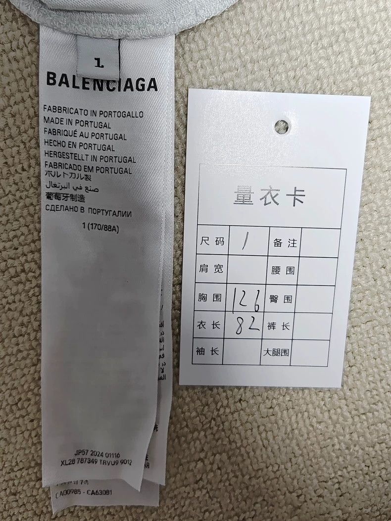 Balenciaga Balenciaga size 1 24 I love pairs monogram short sleeve Tee Size US S / EU 44-46 / 1 - 6 Thumbnail