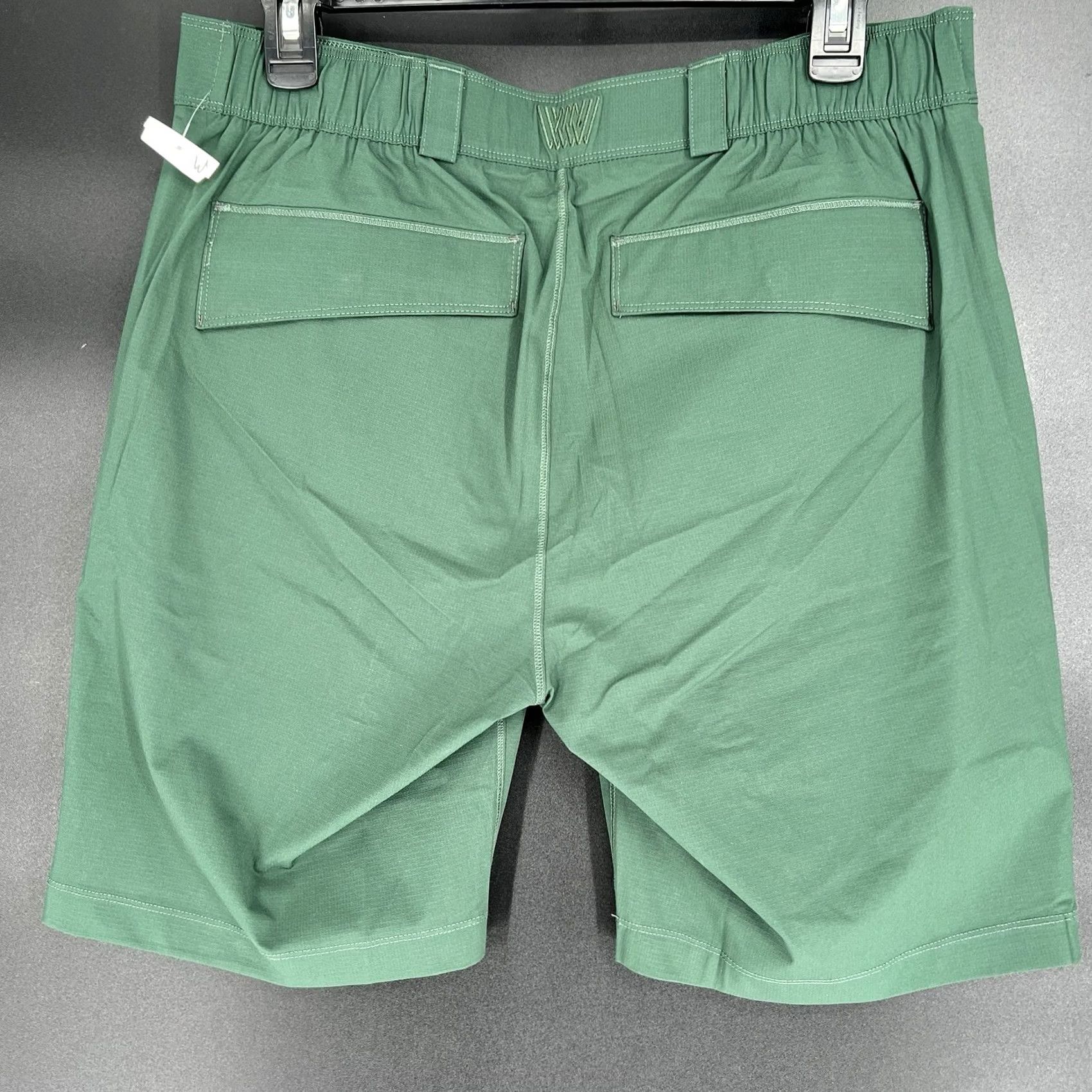 Vintage Mack Weldon Shorts Aqua Terra M Green Chino Athletic Pockets Quick Dry Water Resistant Regular Mens Size US 31 - 6 Thumbnail