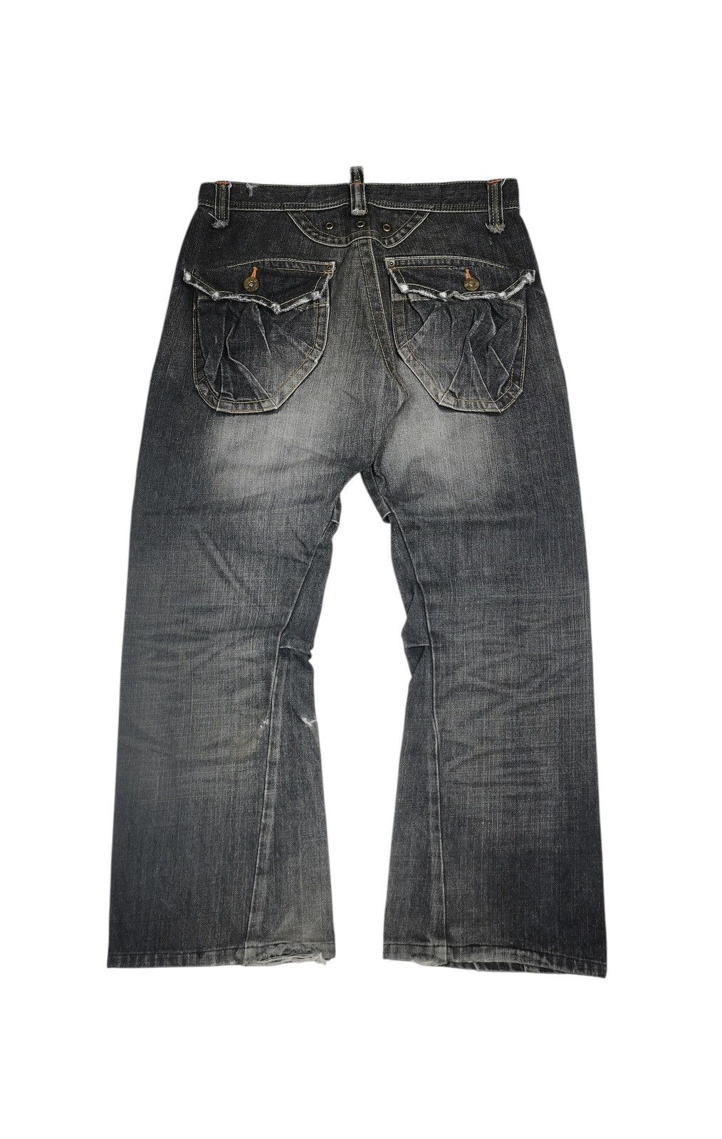 Edwin 2000s Japanese flared cargo pants Size US 32 / EU 48 - 7 Thumbnail