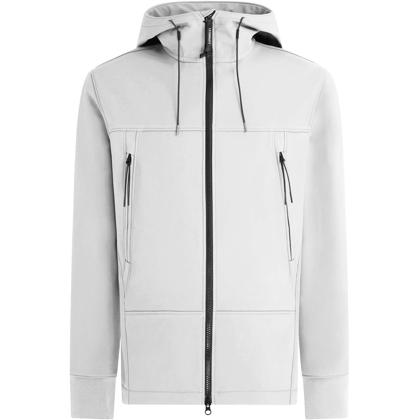 C.P. Company o1g2r1mq0426 Water Resistant Softshell Jacket in White Size US L / EU 52-54 / 3 - 1 Thumbnail