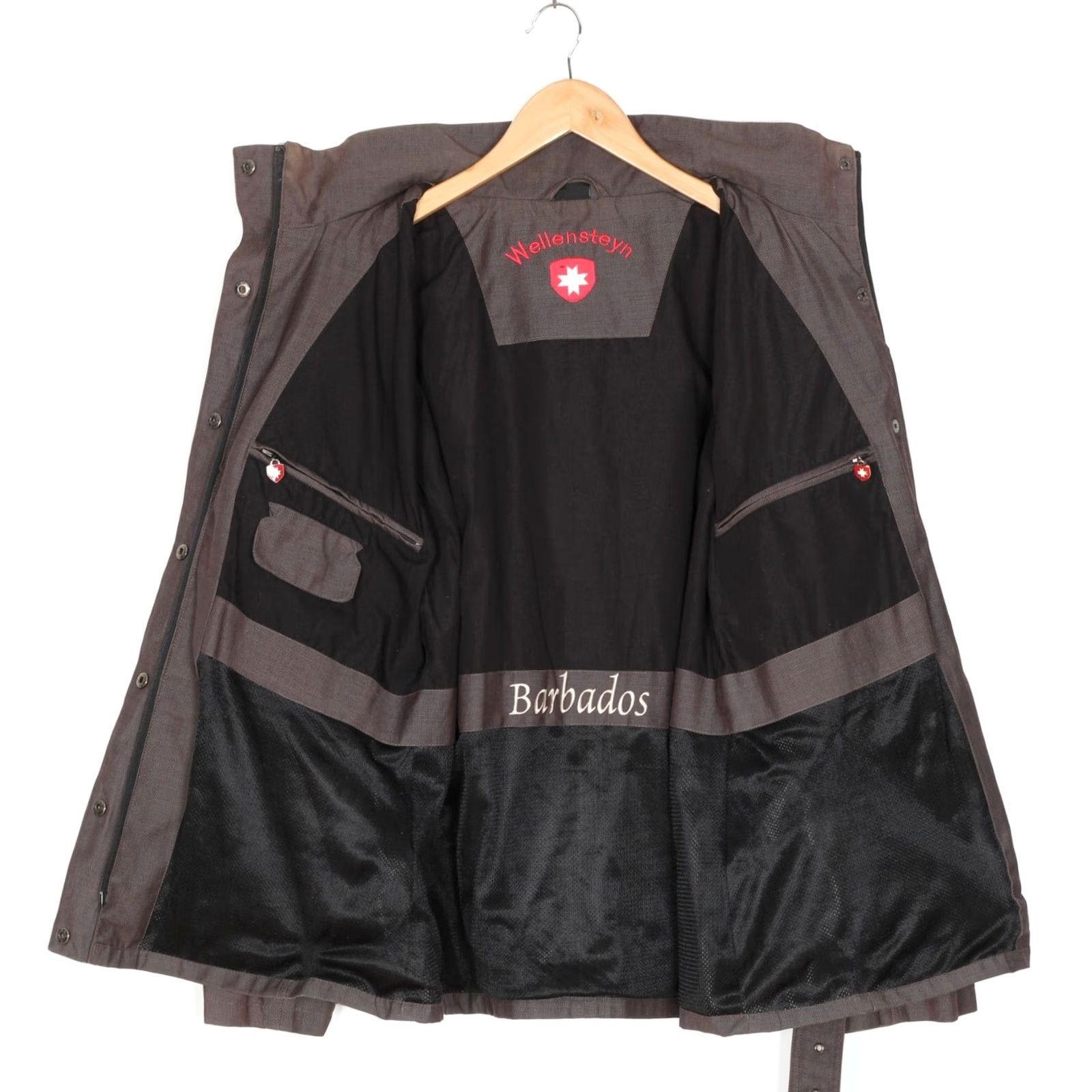 Vintage WELLENSTEYN BARBADOS Jacket Coat Women L Hooded Belted MJ4514 Size L / US 10 / IT 46 - 4 Thumbnail