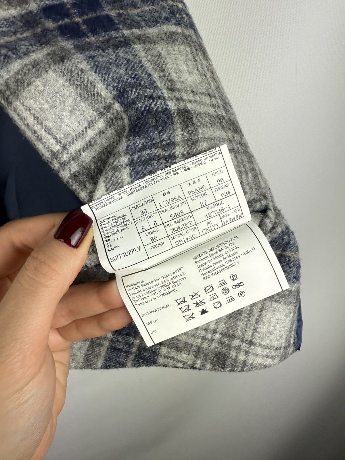 Suitsupply Suitsupply Capetown Men’s Alpaca / Wool Tweed Vest Size 38R - 21 Thumbnail