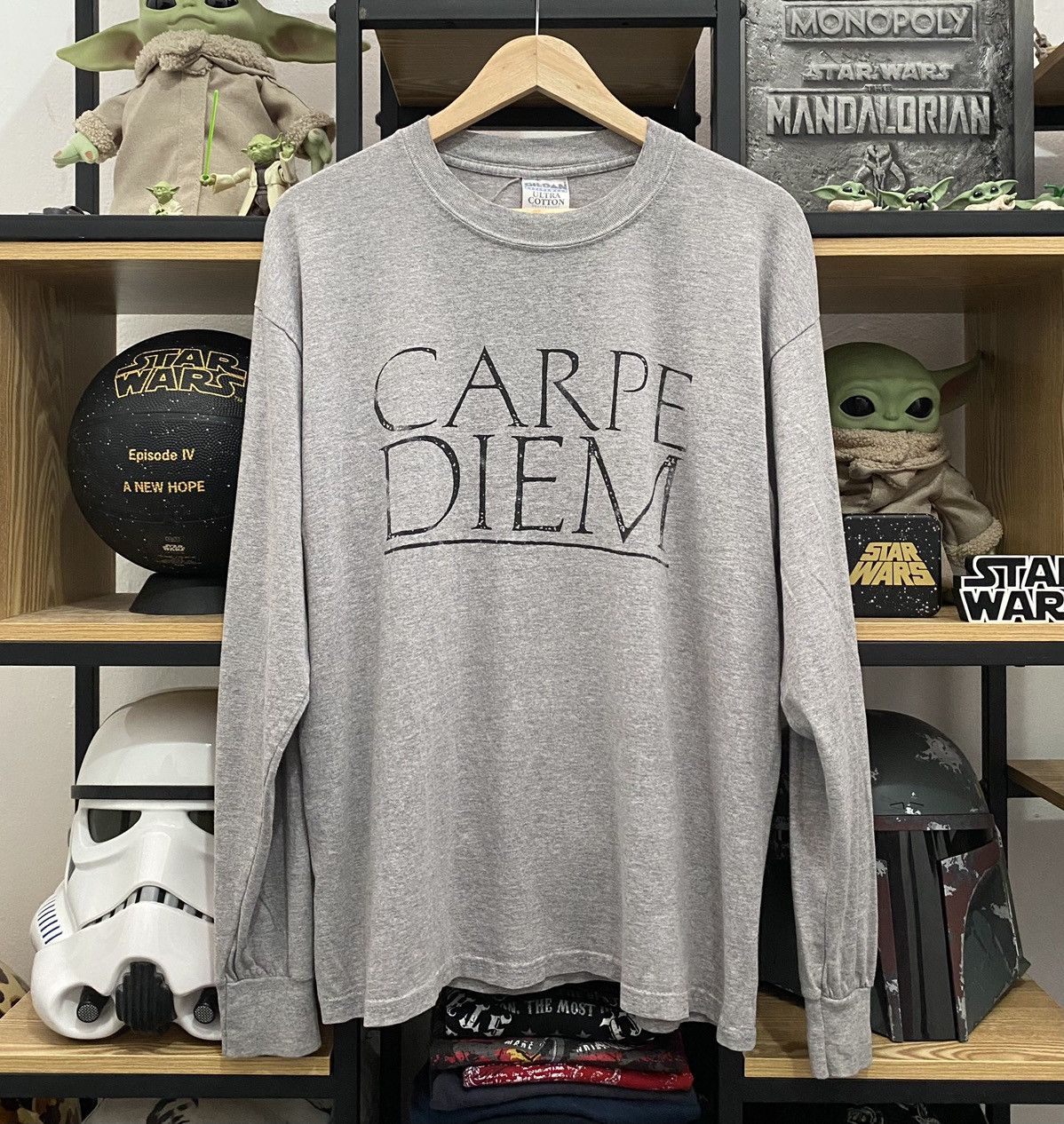 Carpe Diem 00s Vintage Carpe Diem Logo Graphic Longsleeve Tee Size US L / EU 52-54 / 3 - 1 Thumbnail