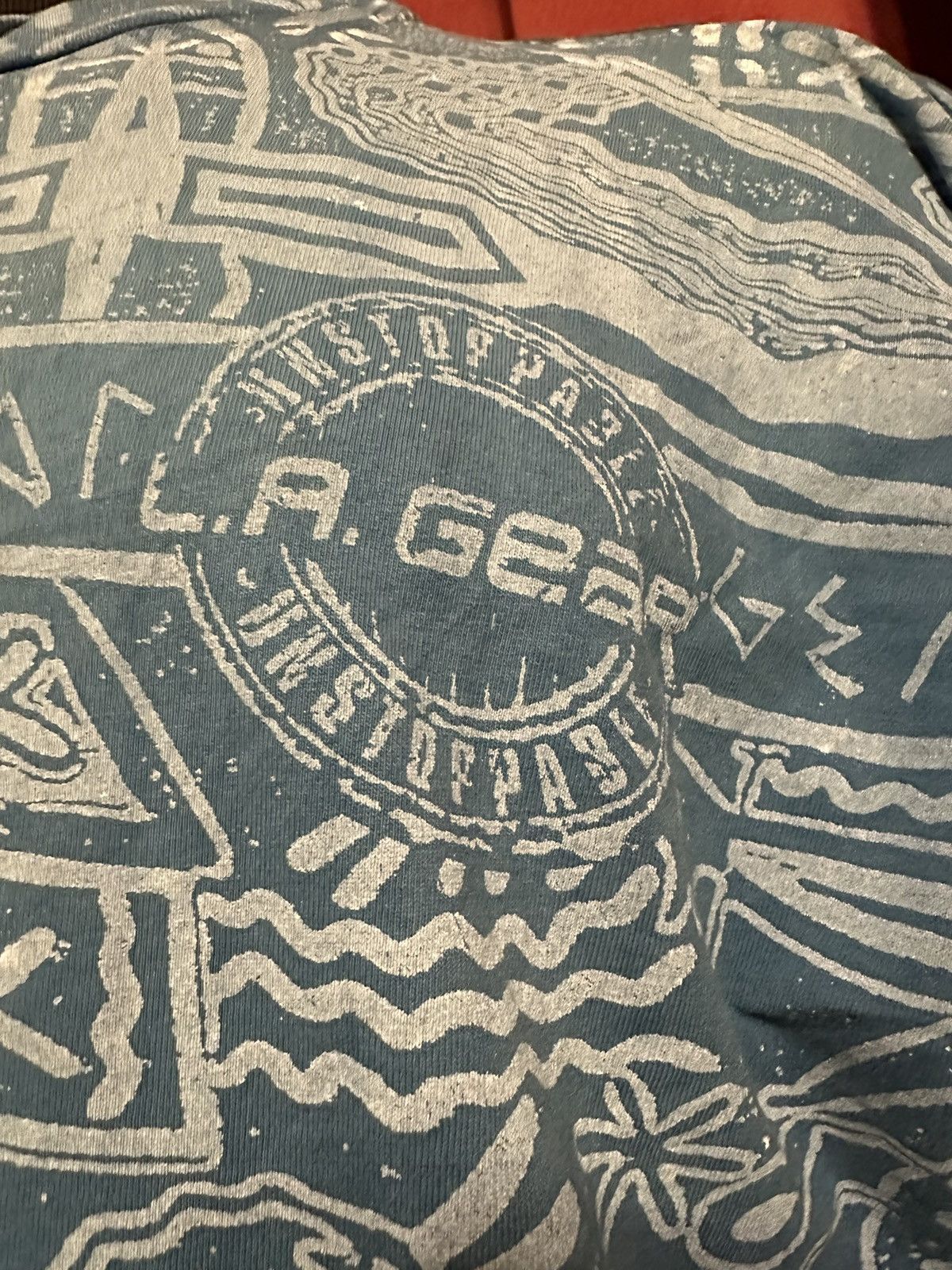 La Gear × Vintage Vintage LA Gear Tshirt 90’s All Over Print Surf Tee Grail Size US L / EU 52-54 / 3 - 5 Thumbnail