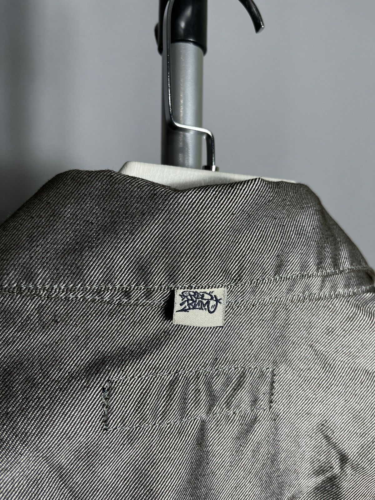 Other Redrum denim jacket hip hop rap grey men’s button Size US M / EU 48-50 / 2 - 8 Thumbnail
