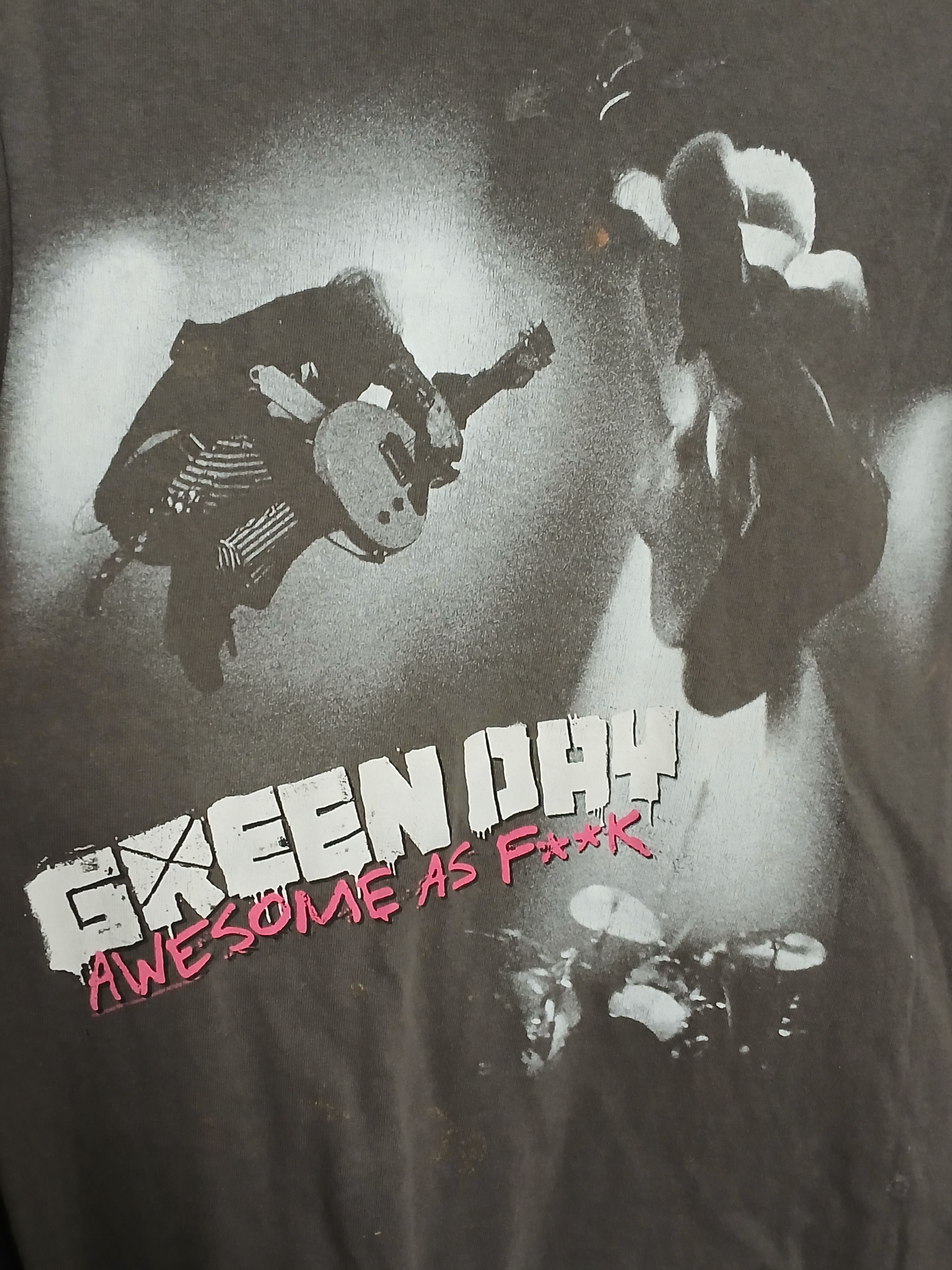 Band Tees Green Day Awesome As Fuck T-Shirt Size US M / EU 48-50 / 2 - 3 Thumbnail