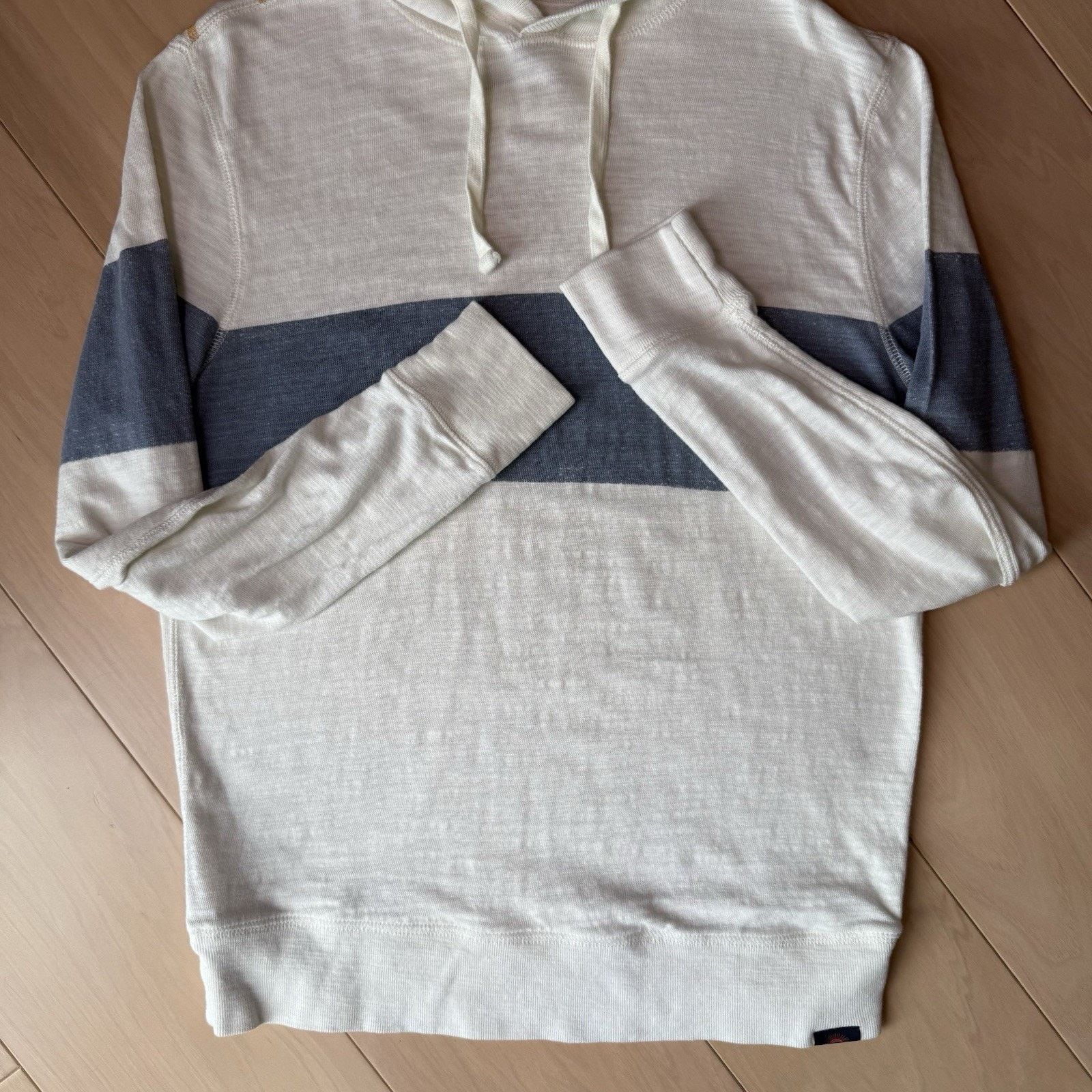 Faherty Faherty Sunwashed Sunray Organic Hoodie Medium White Cotton Size US M / EU 48-50 / 2 - 6 Thumbnail