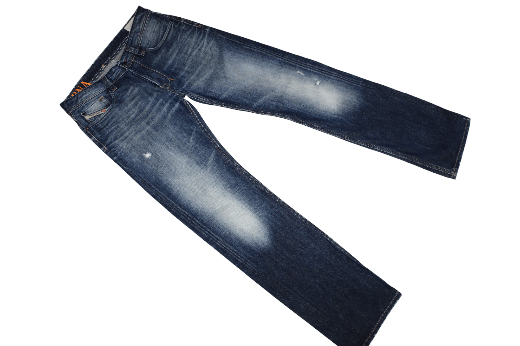 Diesel DIESEL D.N.A. Larkee Regular-Straight 008Y3 Distressed Jeans Size US 32 / EU 48 - 5 Thumbnail