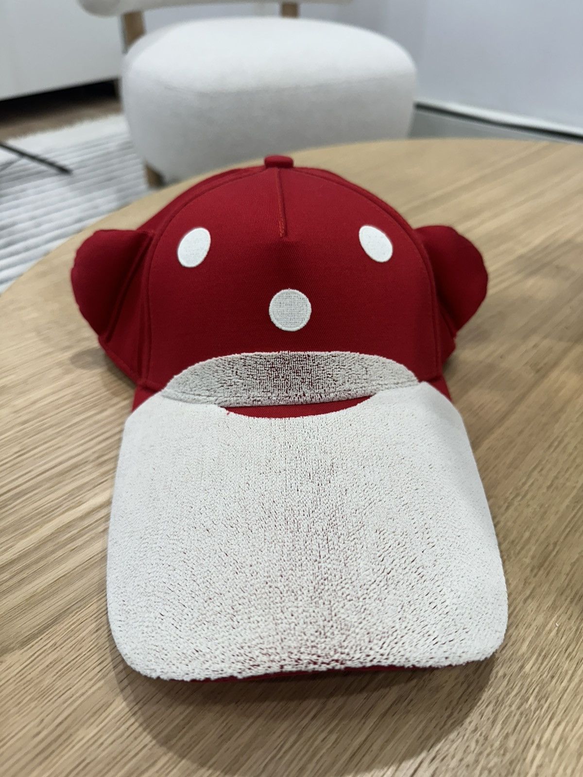 Walter Van Beirendonck Walter Van Beirendonck Long Brim Bear Cap Size ONE SIZE - 1 Thumbnail