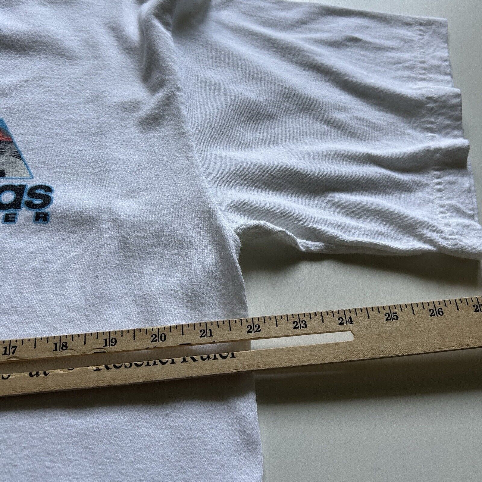 Adidas Vintage Y2K Adidas Soccer T Shirt Medium White Art Graphic Size US M / EU 48-50 / 2 - 6 Thumbnail
