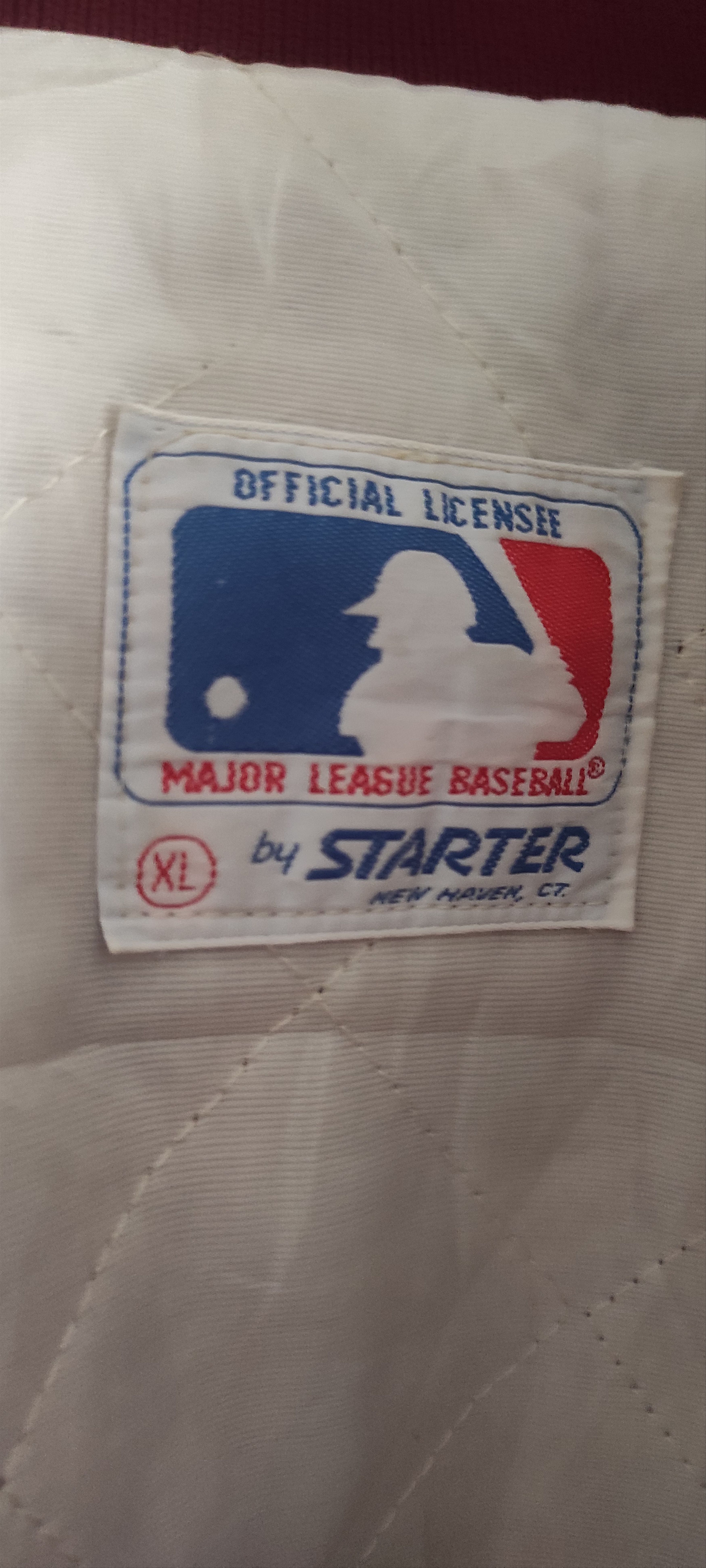 MLB × Starter × Vintage VTG 1980's Starter Philadelphia Phillies MLB Satin Jacket Size US XL / EU 56 / 4 - 9 Thumbnail