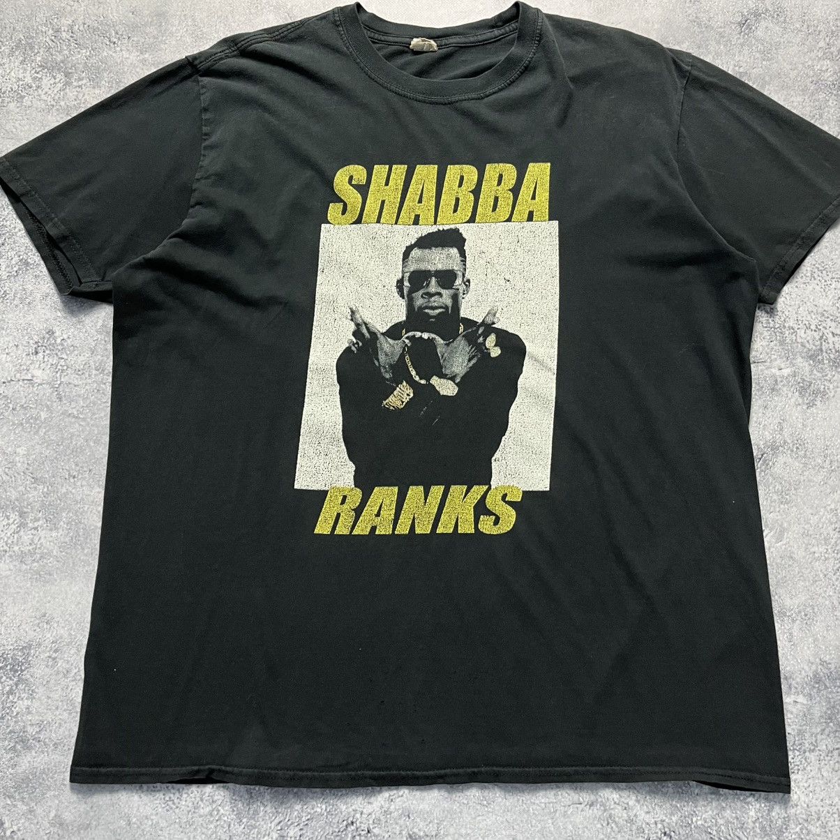 Vintage Shabba Ranks Tee Reggae Rap Band Rock