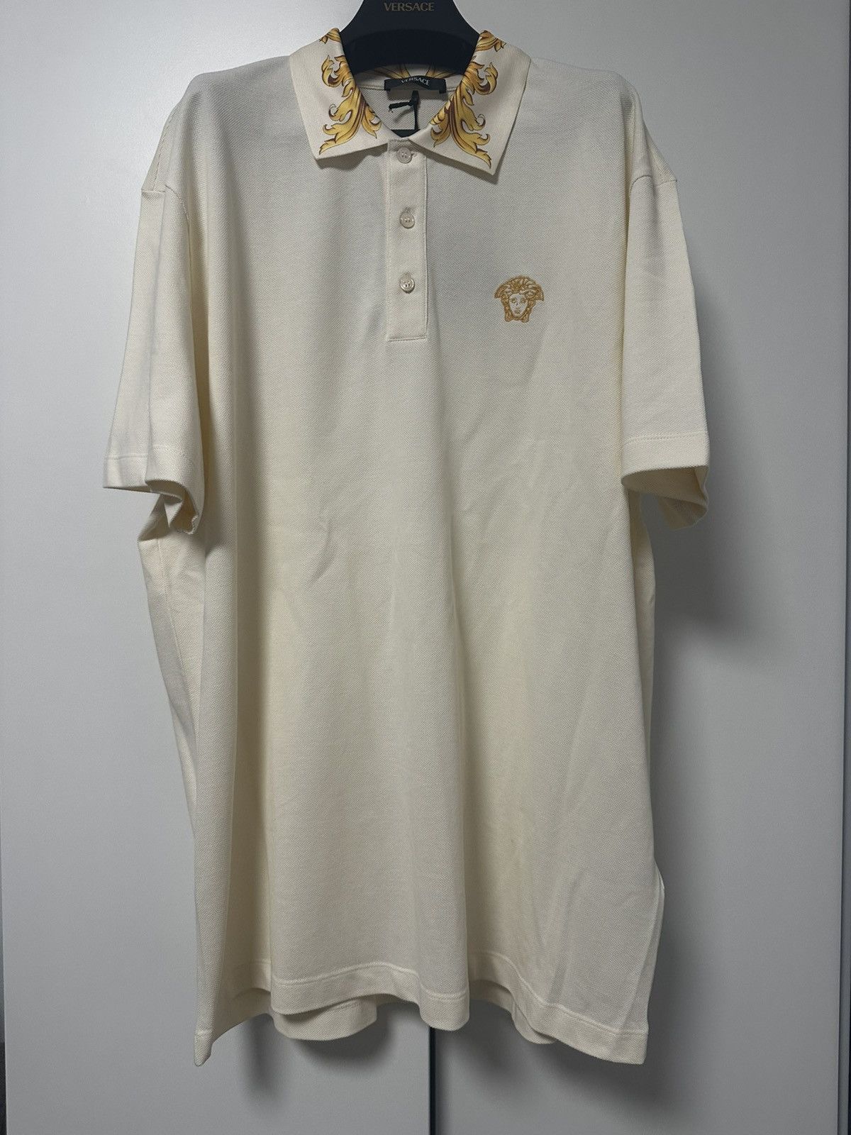 Versace Versace Baroque Polo Shirt Size US XXL / EU 58 / 5 - 1 Thumbnail