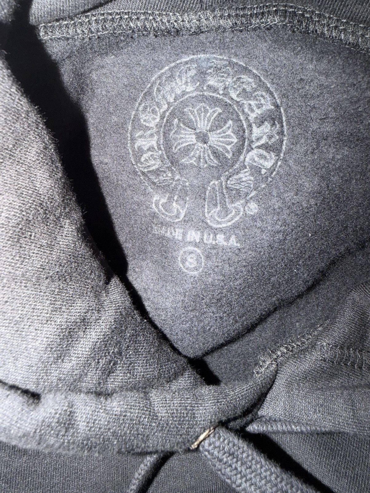 Chrome Hearts Chrome Hearts Scroll Logo Script Hoodie Size US S / EU 44-46 / 1 - 3 Thumbnail