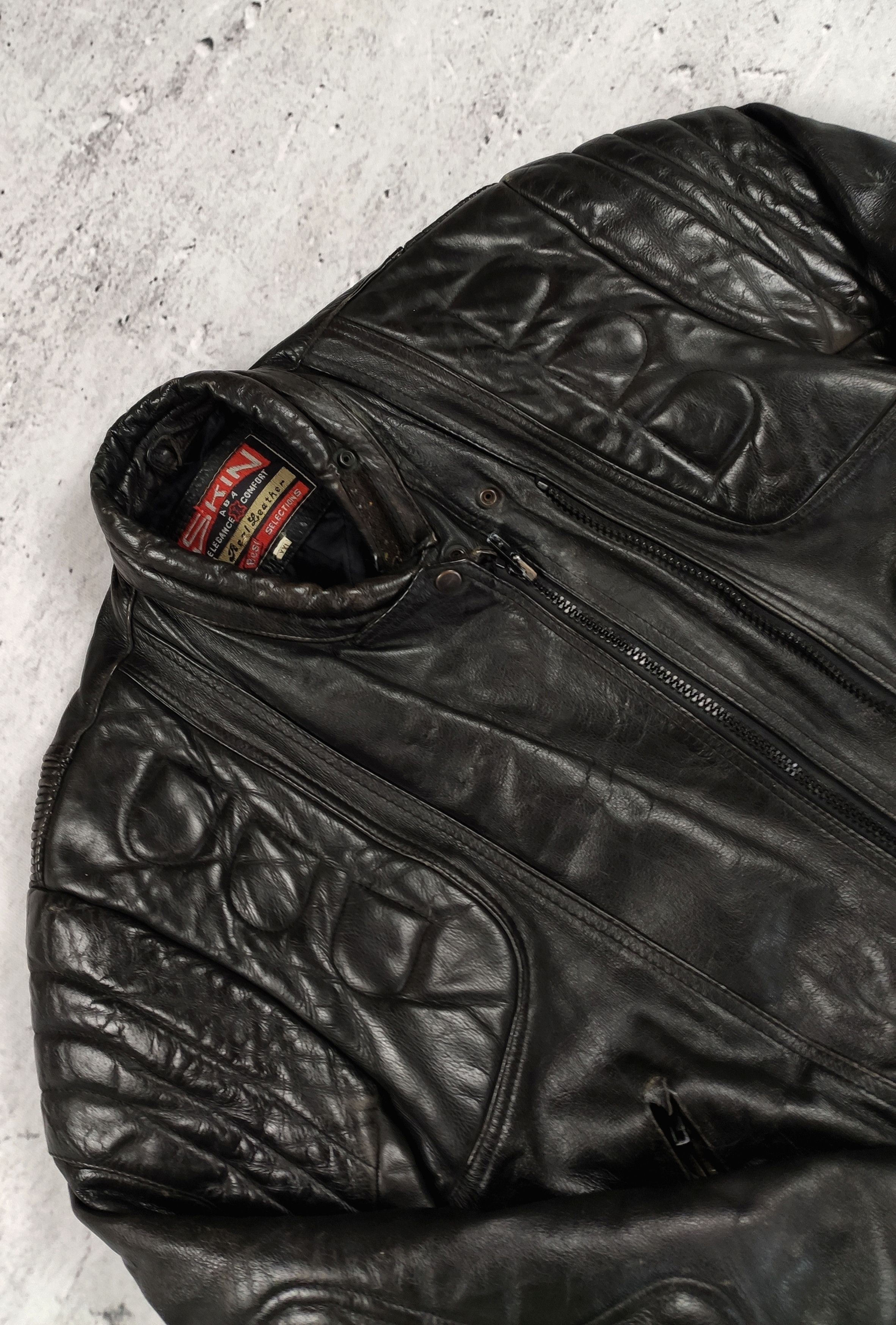 Vintage Rare vintage leather jacket moto opium racing 90s starboy Size US S / EU 44-46 / 1 - 4 Thumbnail