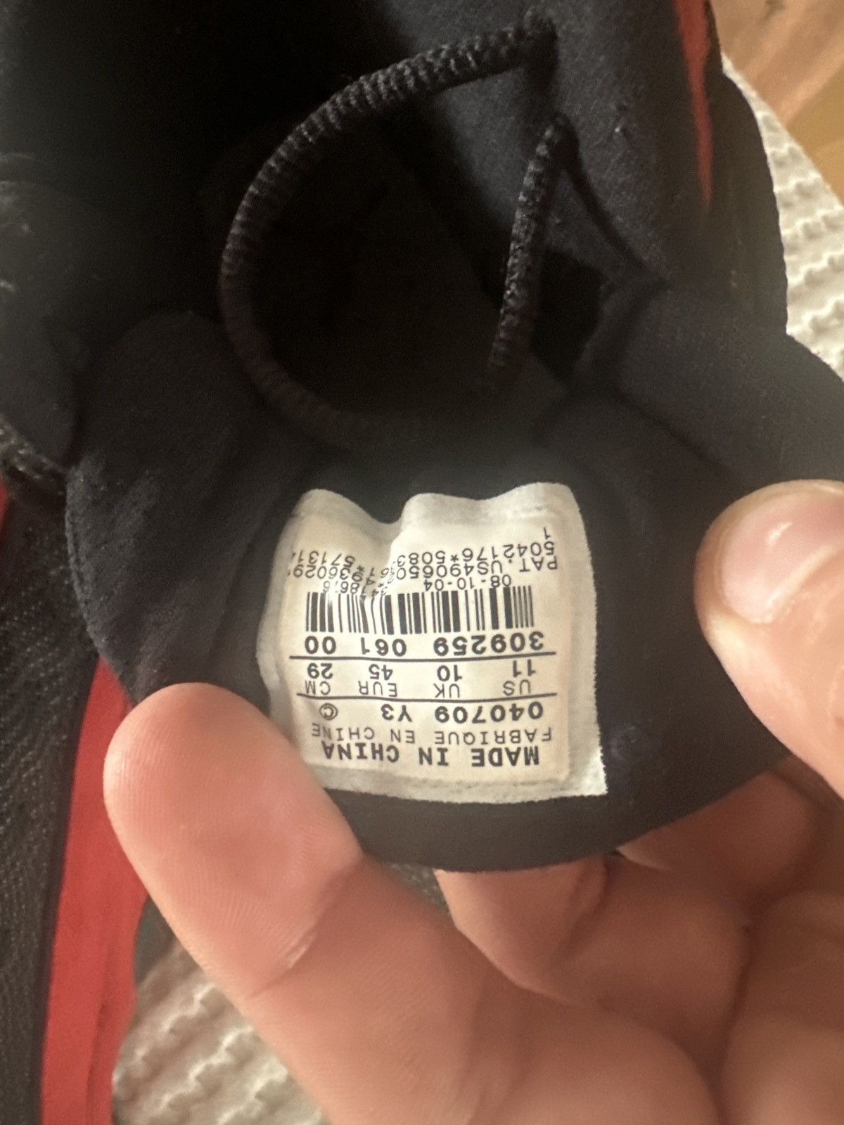 Jordan Brand Air Jordan 13 Retro 2004 Bred 2004 Size US 11 / EU 44 - 5 Thumbnail