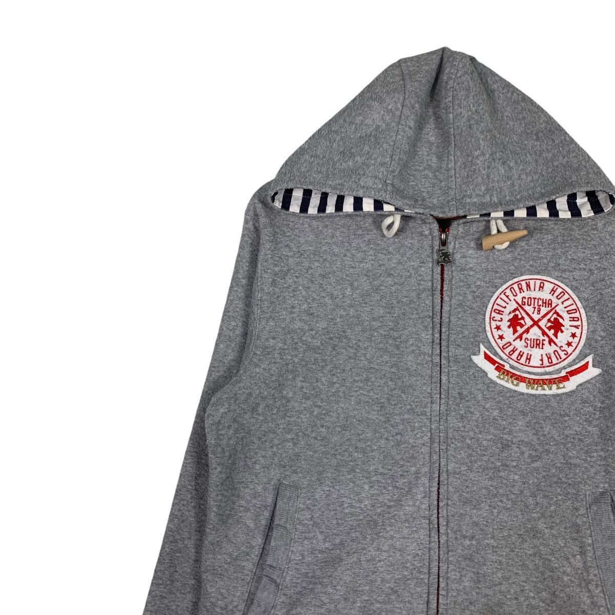 Gotcha GOTCHA Surf Hard Big Wave California Hoodies #1295-C58 Size US M / EU 48-50 / 2 - 6 Thumbnail