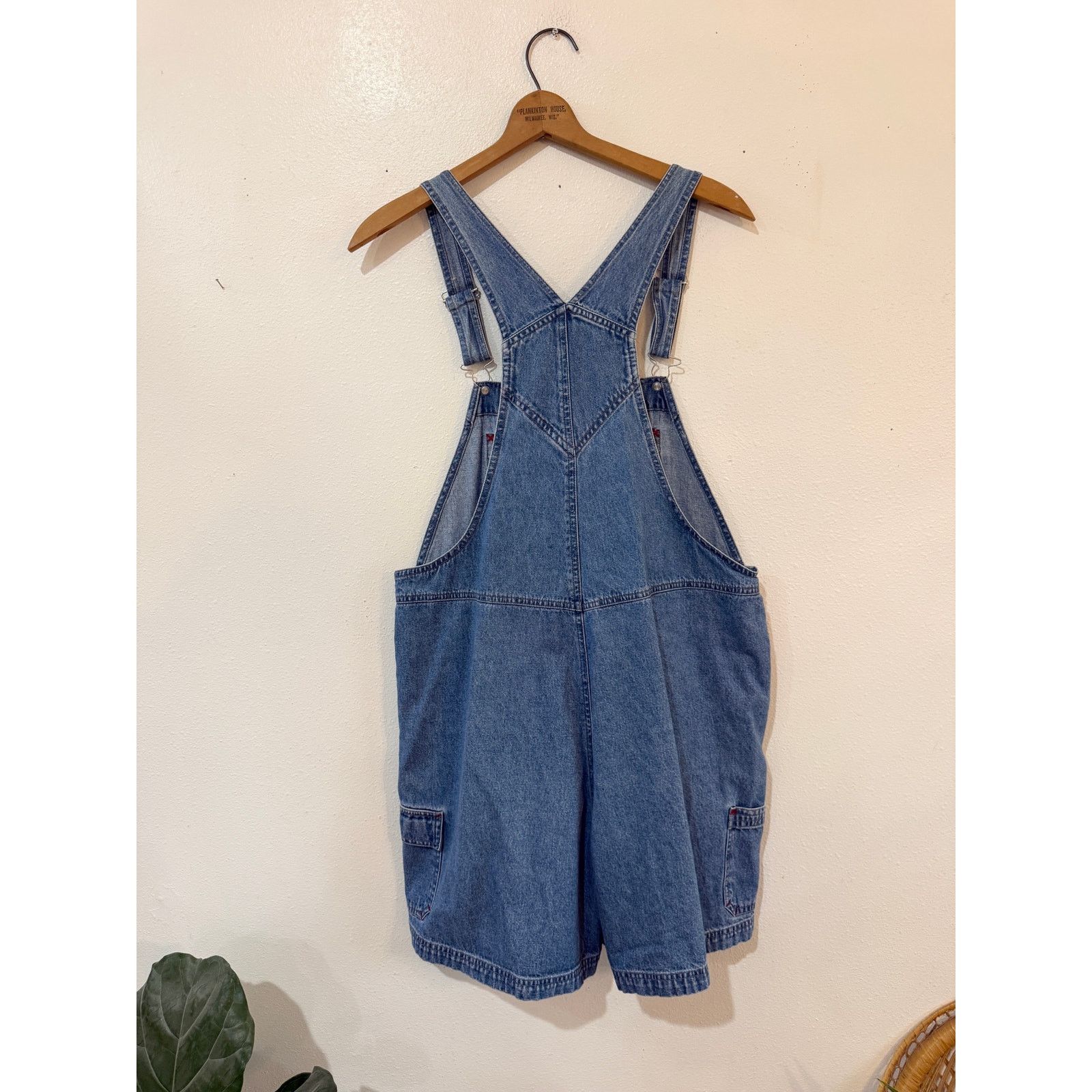 Other 90s Y2K Maxine Embroidered Shortalls Size 36" / US 14 / IT 50 - 3 Thumbnail