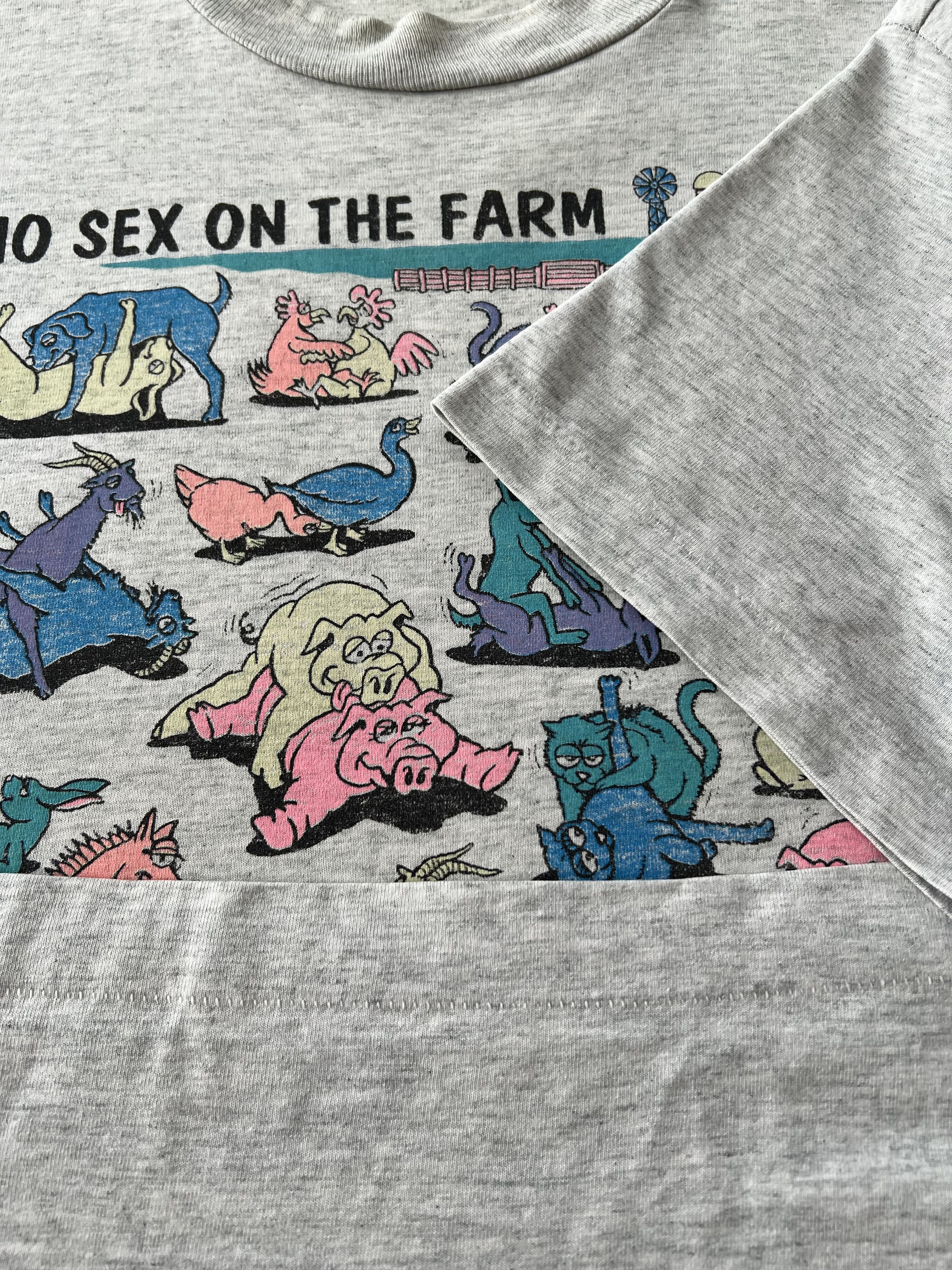 Vintage Vintage 90s Sex Positions Kamasutra Porno Star Farm Animal Size US XL / EU 56 / 4 - 6 Thumbnail