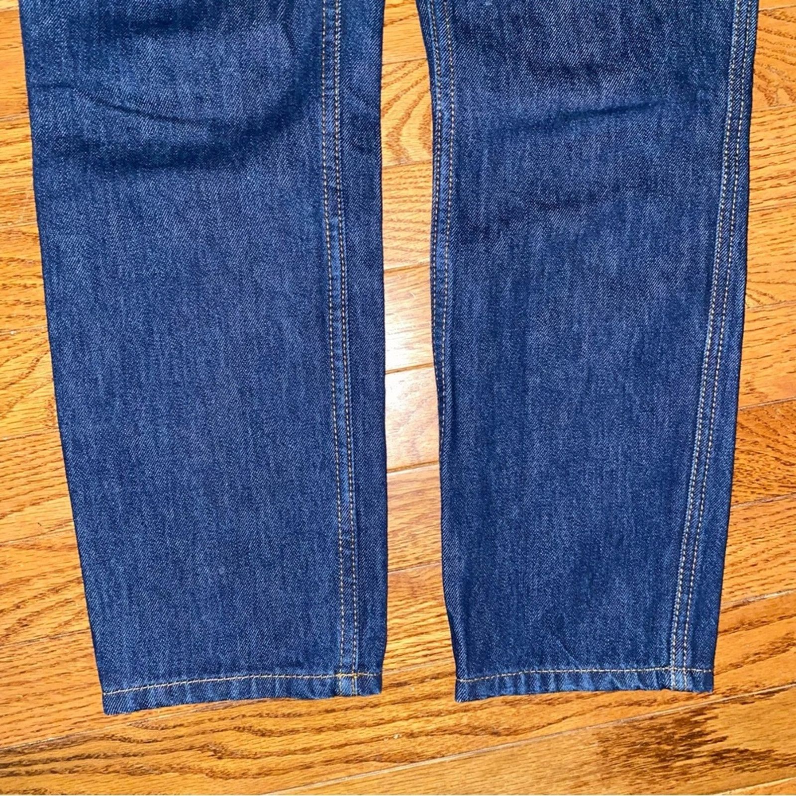 Sezane Sezane $228 Denim Slim Straight Jeans High Rise Women's 27 Size 27" / US 4 / IT 40 - 13 Thumbnail