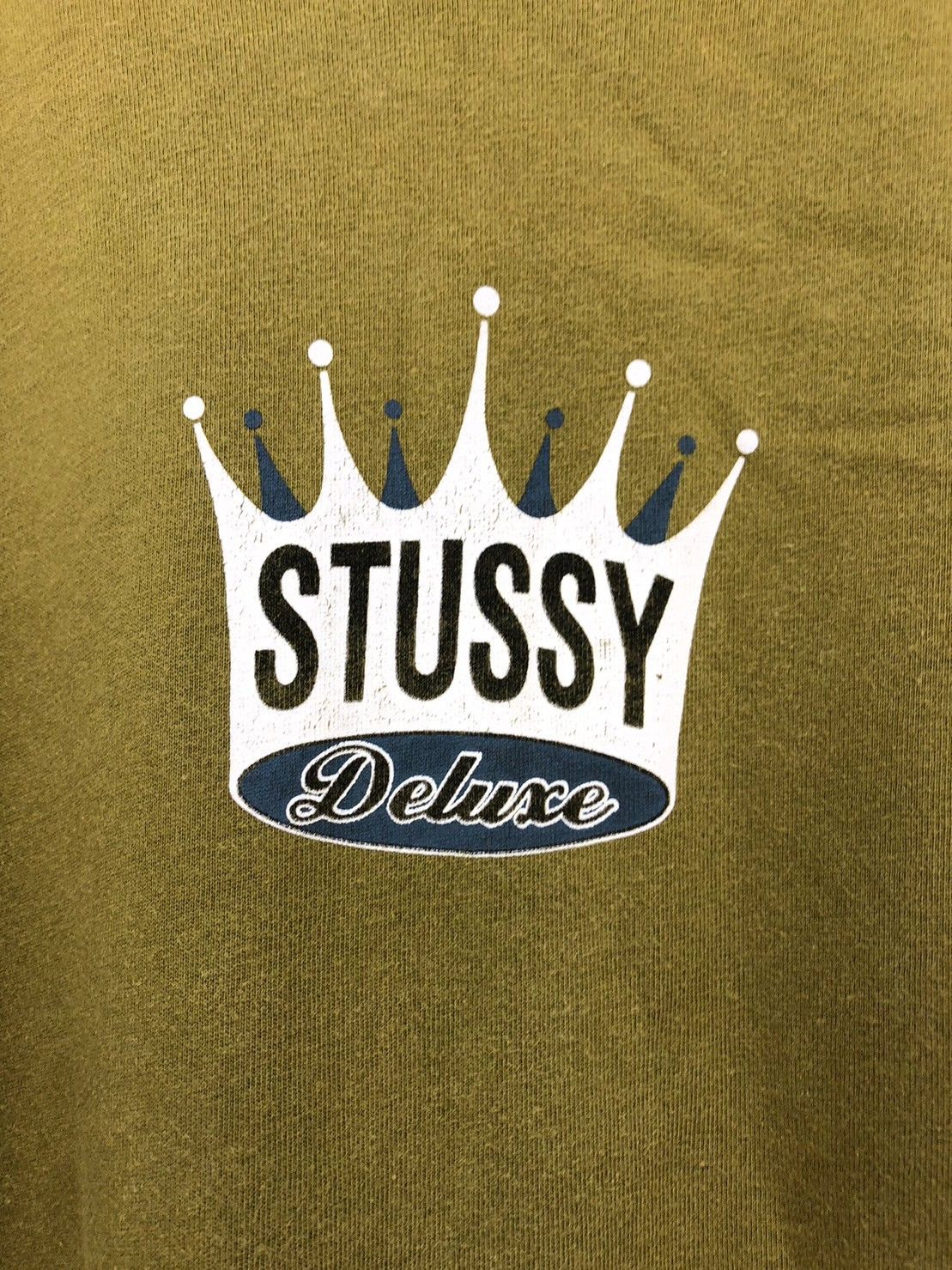 Stussy × Vintage Vintage 90’s Stussy Deluxe Crown King Size shirt BN Size US M / EU 48-50 / 2 - 6 Thumbnail